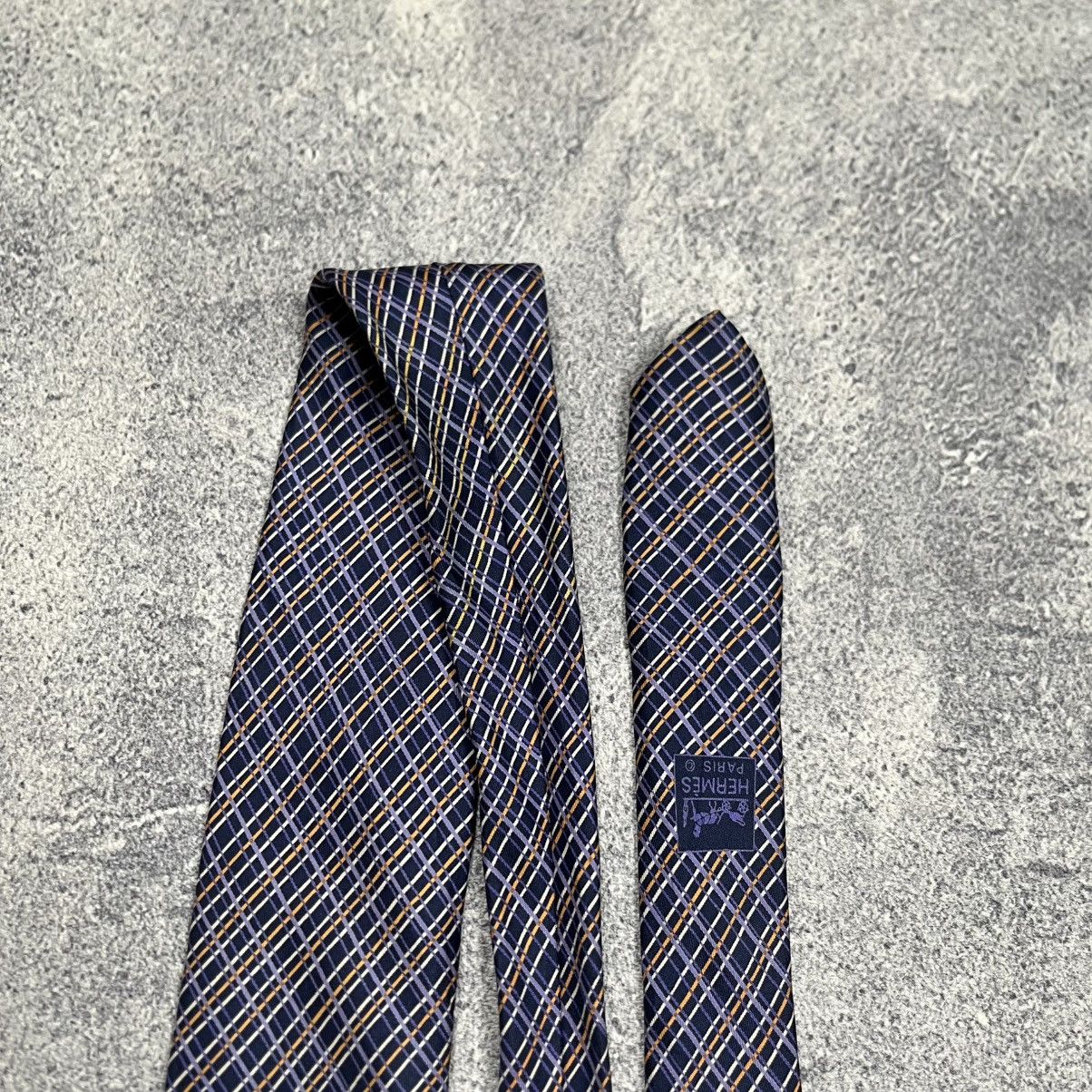Hermes Vintage Hermes Slick Tie Size ONE SIZE - 3 Thumbnail