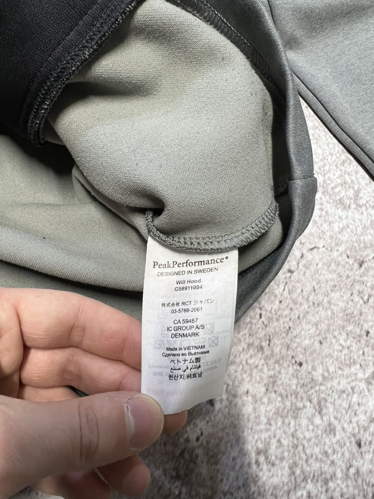 Peak Performance Peak Performance Hoodie Big Logo Dan Hood Outdoor Size US XL / EU 56 / 4 - 9 Thumbnail