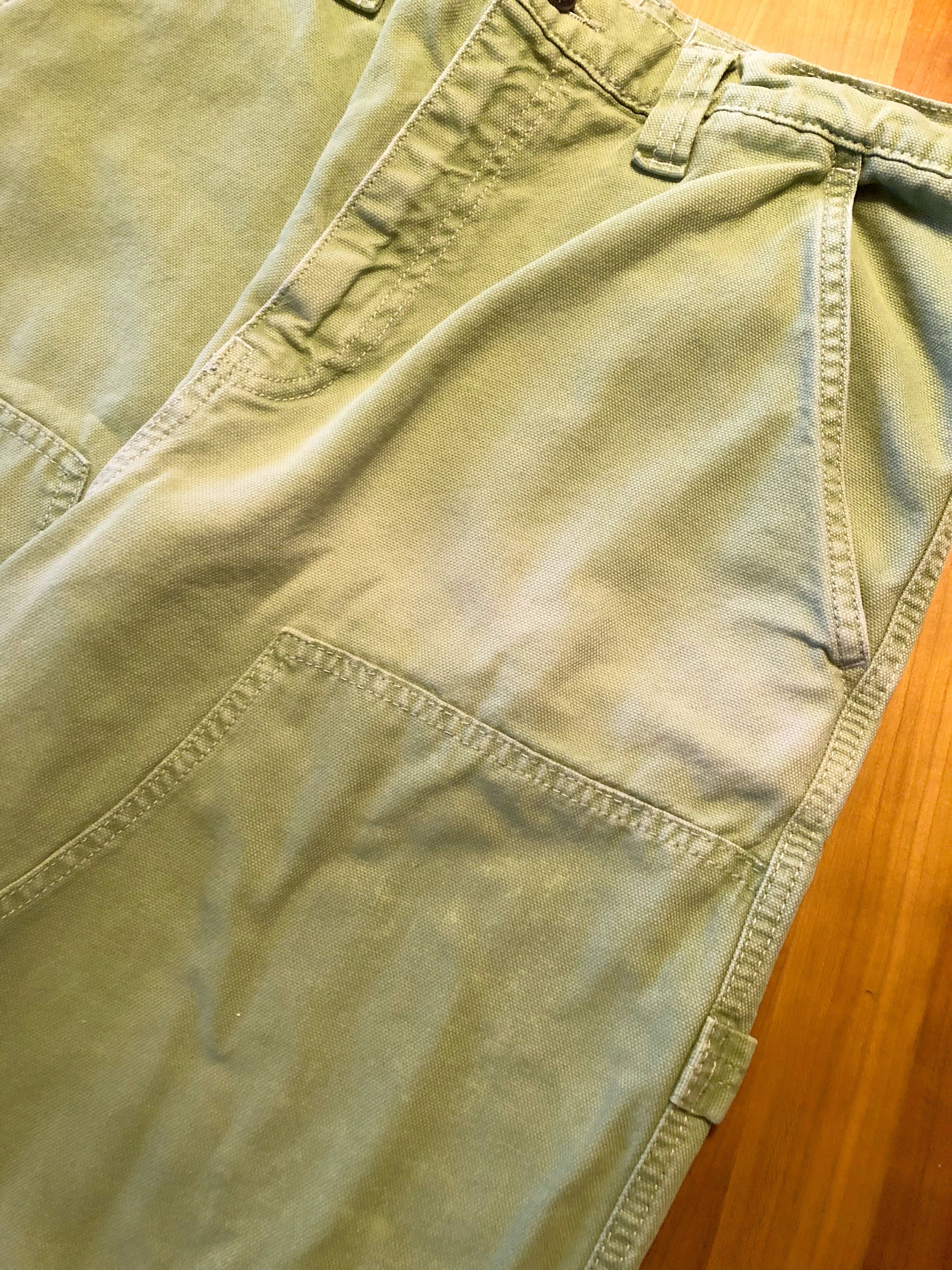 Stussy Stussy Lime Green Double Knee Carpenter Pants 32 Size US 32 / EU 48 - 3 Thumbnail
