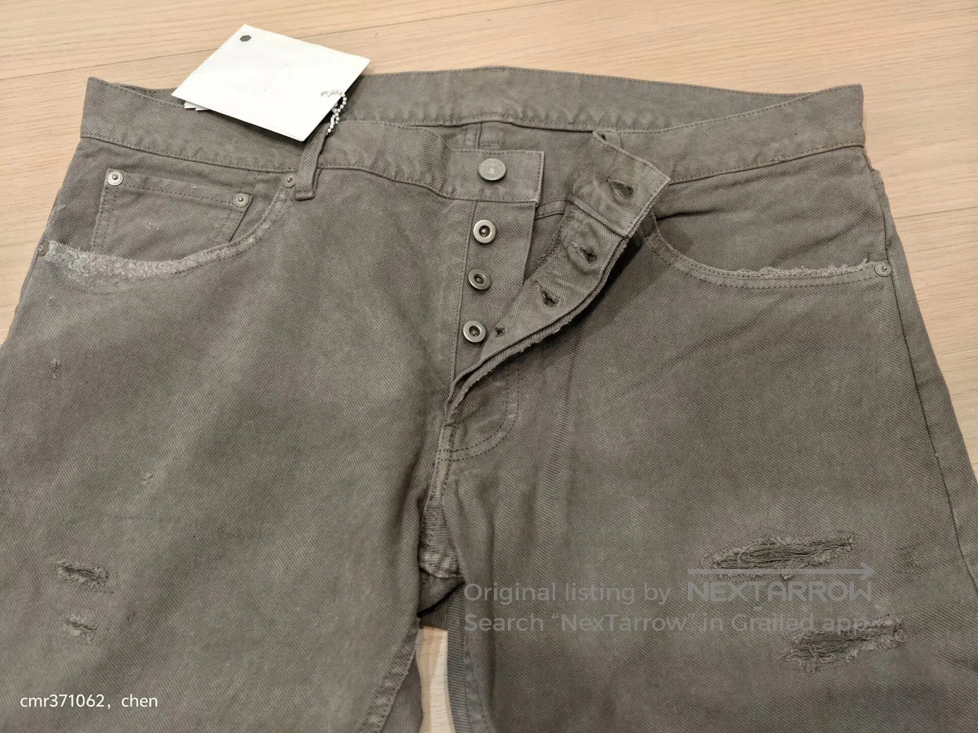 Visvim VISVIM 20AW FLUXUS 10 SERGE CRASH. Size US 26 / EU 42 - 2 Thumbnail