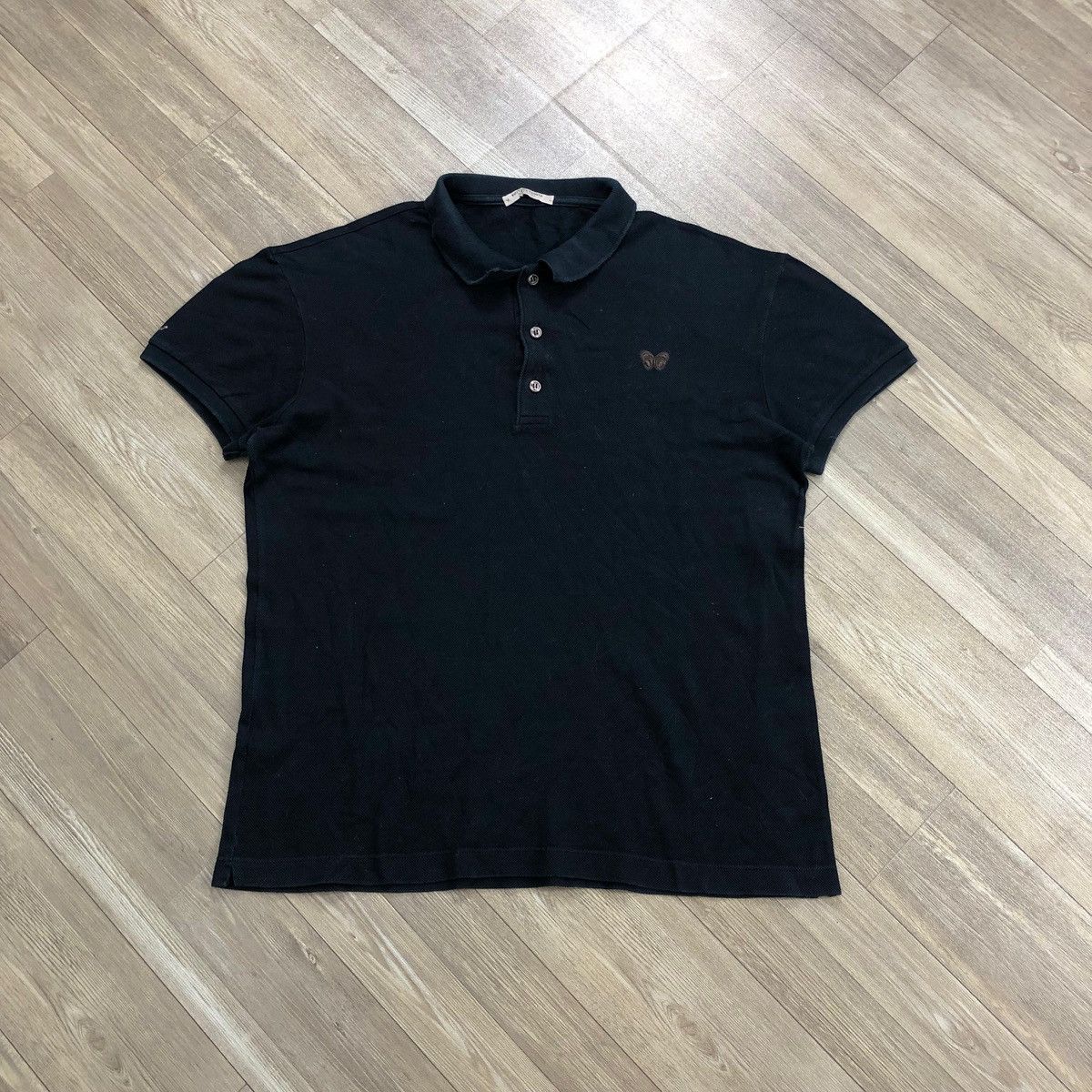 Bottega Veneta 90s Vintage Bottega Veneta Polo Shirt Italian Design Size US S / EU 44-46 / 1 - 1 Thumbnail