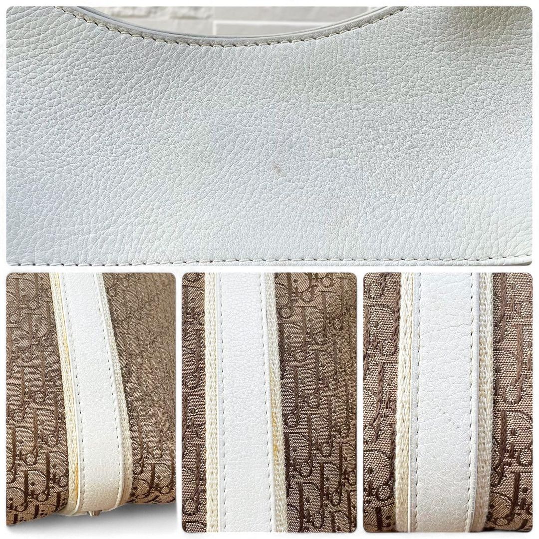 Dior Dior - Street Chic Trotter Handbag Monogram Beige Size ONE SIZE - 7 Thumbnail