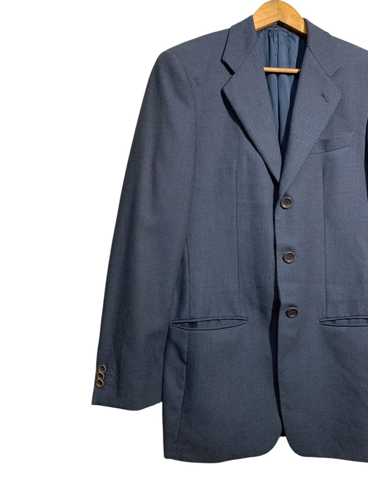 Armani Collezioni × Giorgio Armani 🔥ARMANI COLLEZIONI WOOL MEN COAT JACKETS Size US M / EU 48-50 / 2 - 2 Thumbnail
