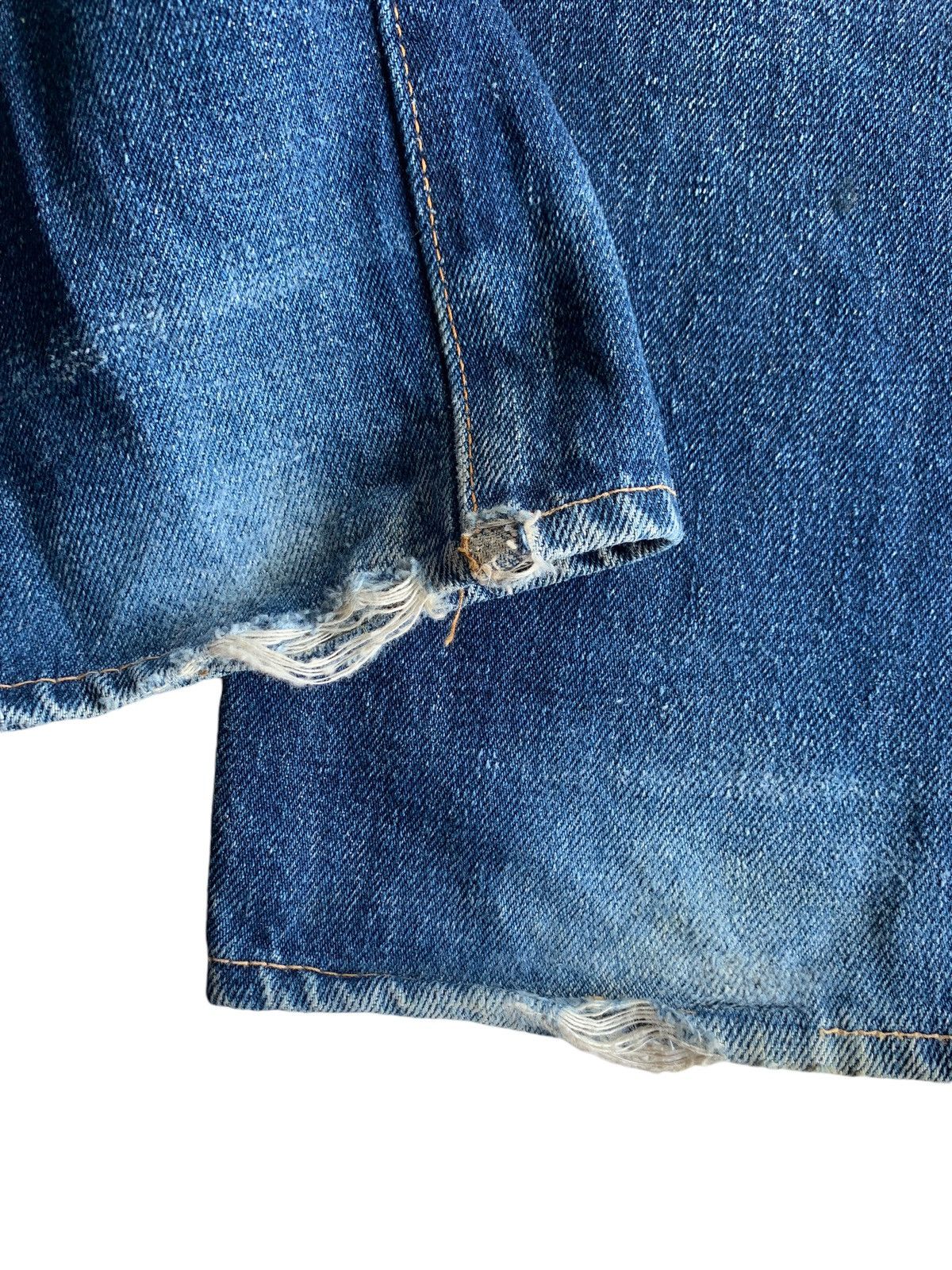 Kapital Denime Japanese Selvedge Distressed denim Size US 29 - 23 Thumbnail
