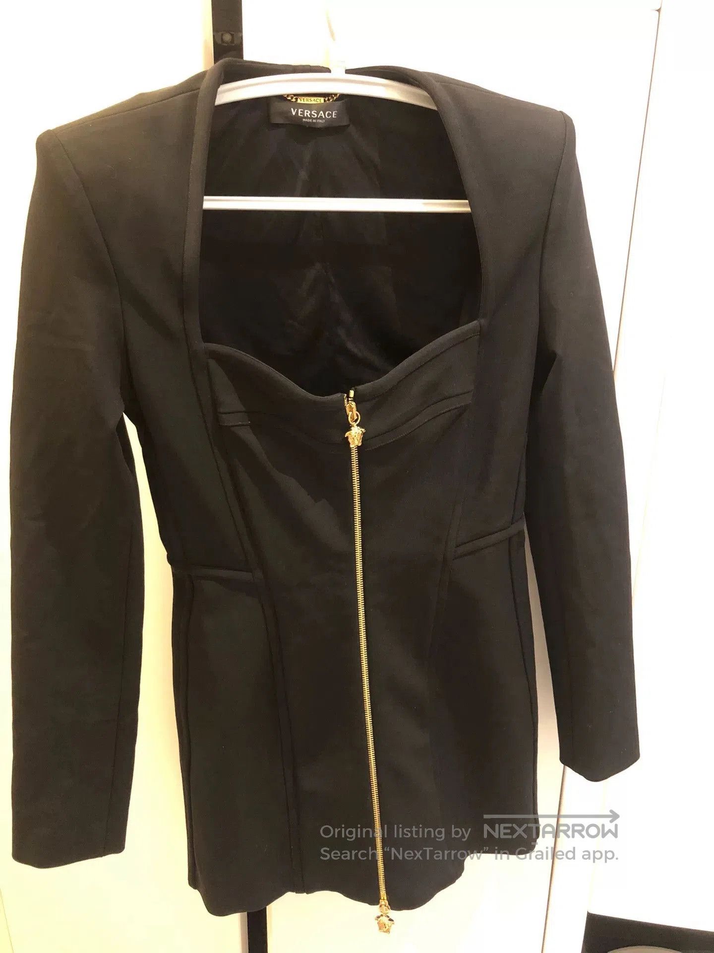 Versace Versace Runway Structured Shoulder Coat Dress. Size M / US 6-8 / IT 42-44 - 1 Thumbnail