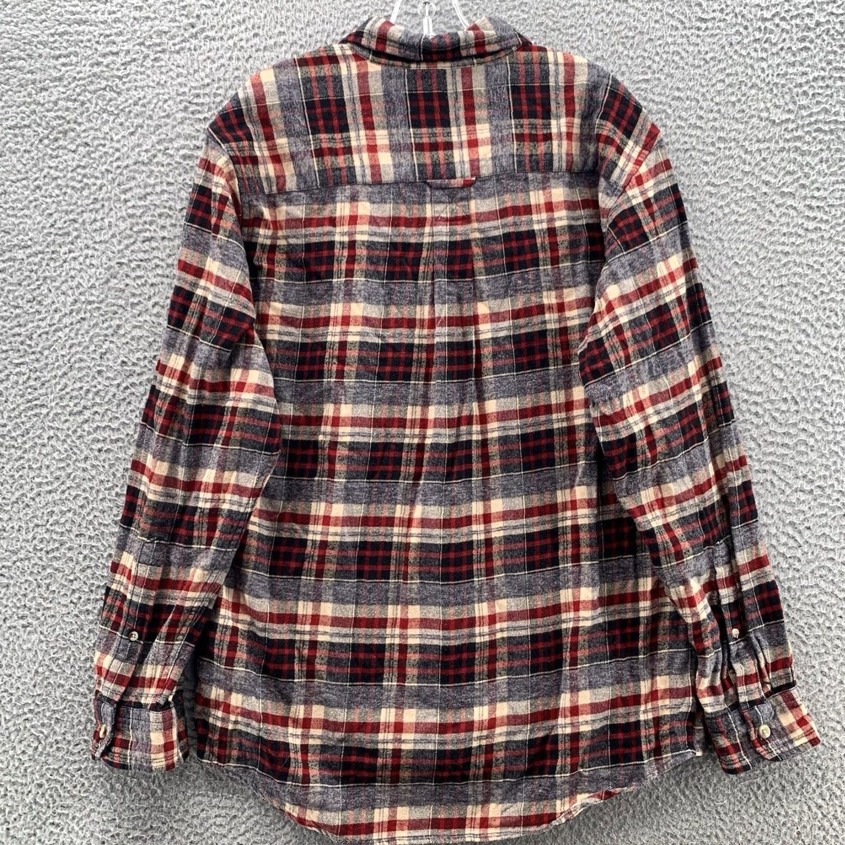 Vintage Red Head Flannel Shirt Men Medium Red Plaid Relax Logger Gorpcore Cabin Heritage Size US M / EU 48-50 / 2 - 4 Thumbnail