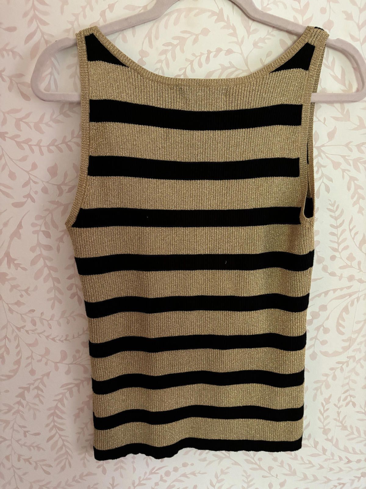 Polo Ralph Lauren Ralph Lauren Striped Tank Top - Gold and Black M Size M / US 6-8 / IT 42-44 - 4 Thumbnail