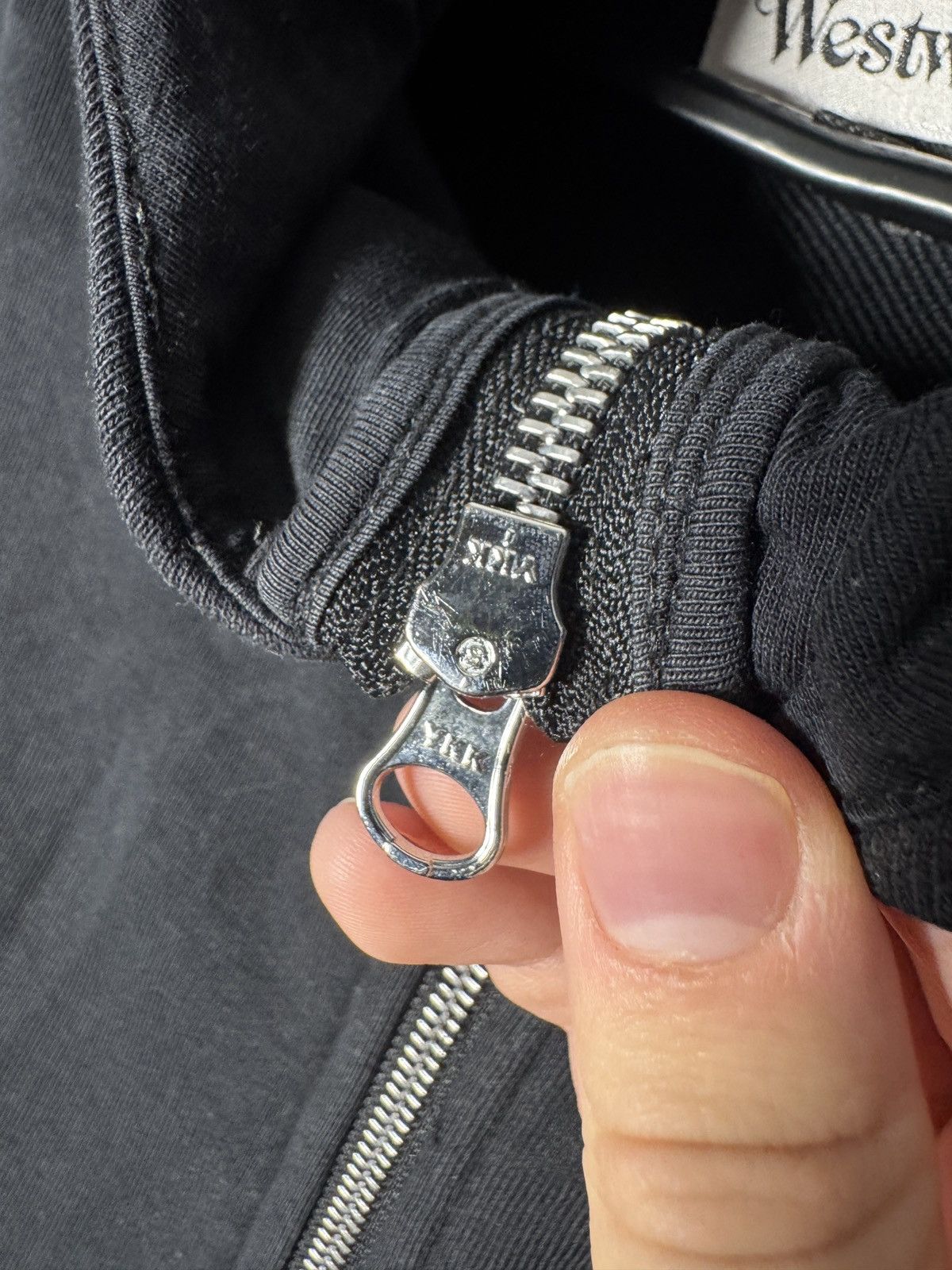 Vivienne Westwood Vivienne Westwood Black Zip Hoodie Size US S / EU 44-46 / 1 - 3 Thumbnail