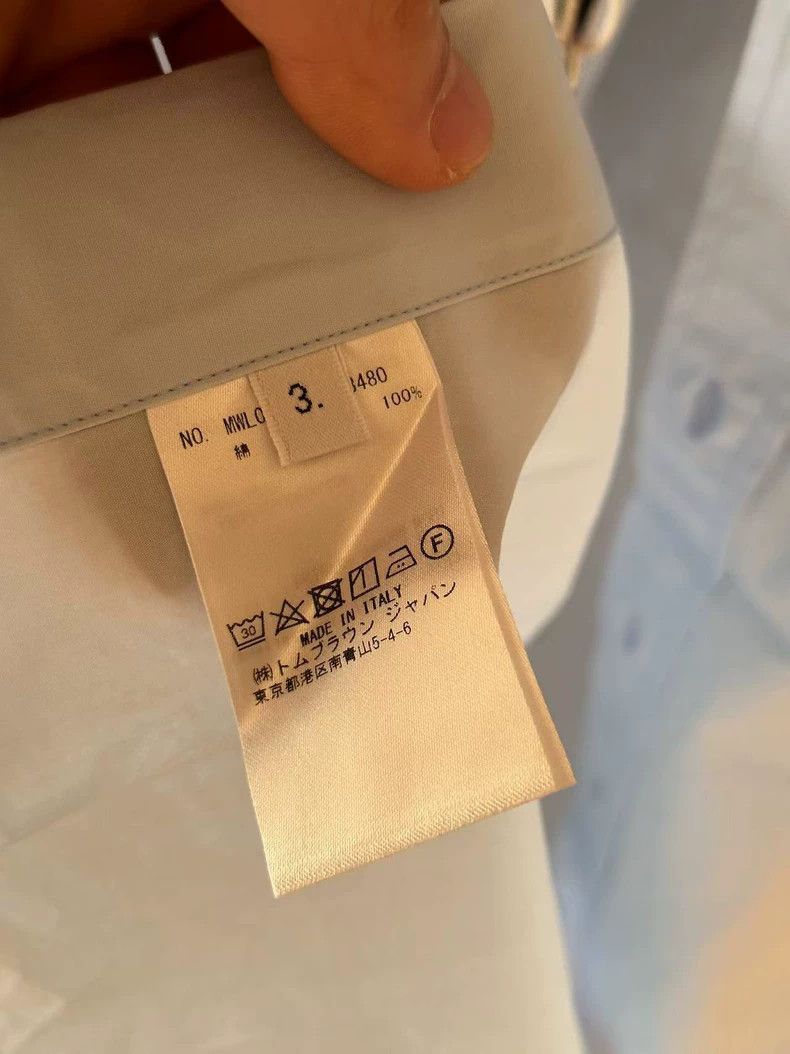 Thom Browne Thom browne Classic long-sleeved shirt 2503-Nextarrow Size US L / EU 52-54 / 3 - 4 Thumbnail