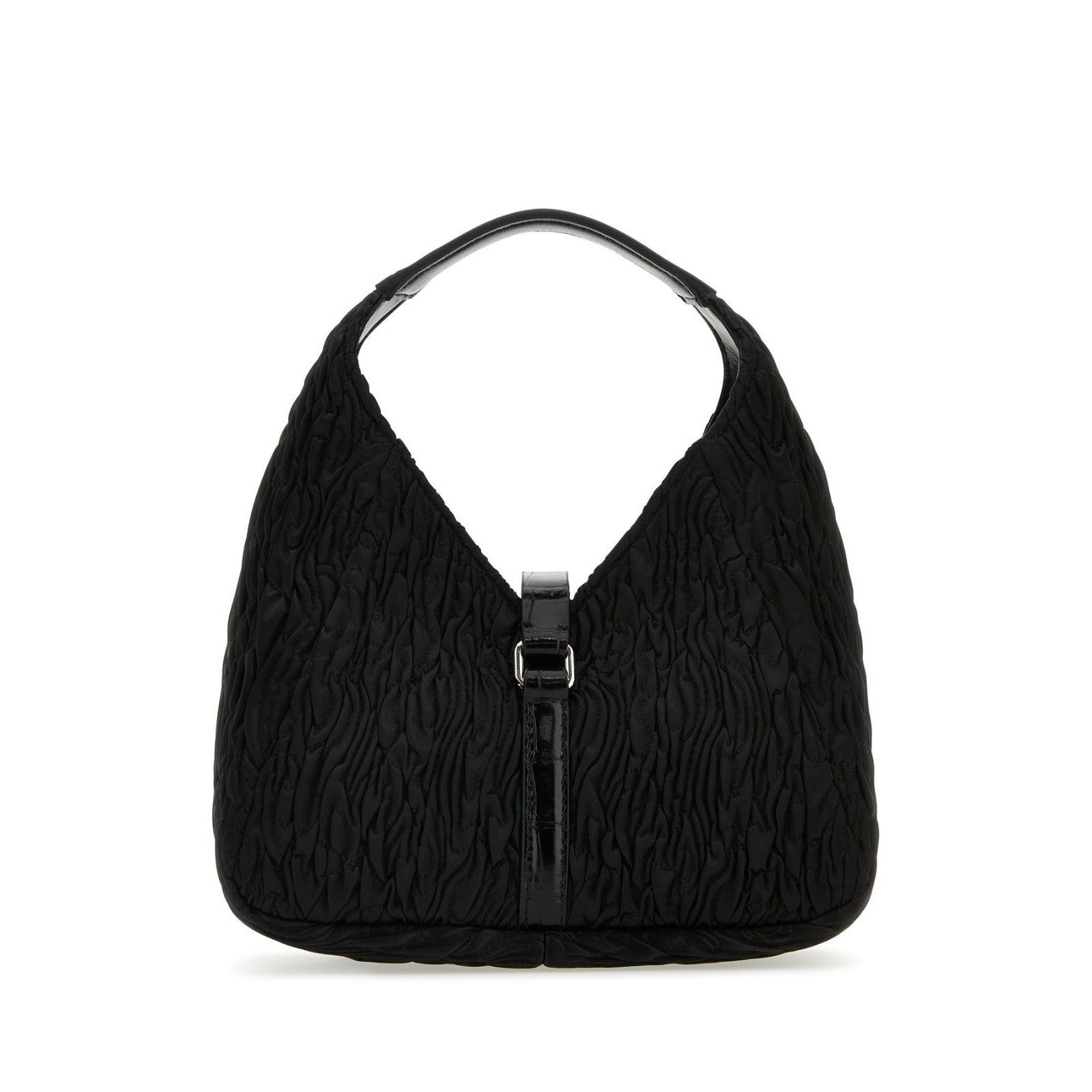 Givenchy GIVENCHY G-Hobo Mini Black ylon Top Handle Bag New & Authent Size ONE SIZE - 3 Thumbnail