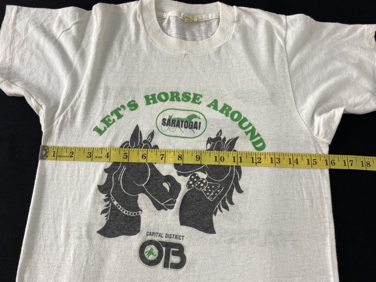 Other 90s Screen Star Lets Horse Around Saratoga Printed Tee Size US S / EU 44-46 / 1 - 8 Thumbnail