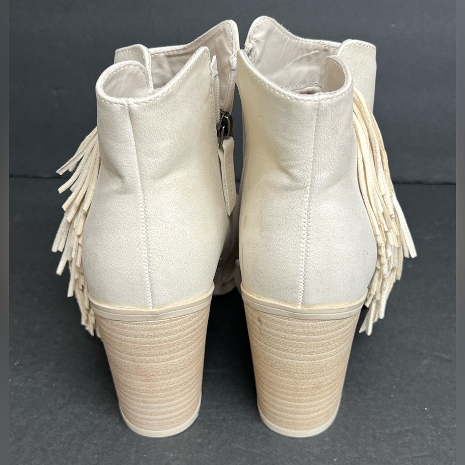 Other Altar'd State Fringe Suede Booties Women Size 9M Size US 9 / IT 39 - 4 Thumbnail