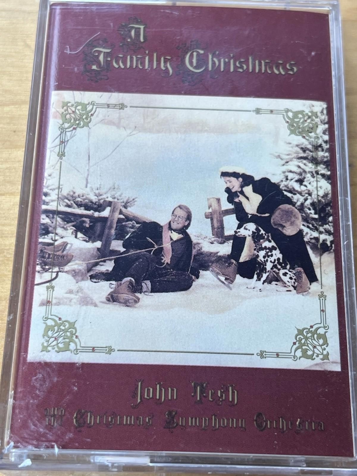 Other A Family Christmas John Tesh (Cassette Tape, 1994) Size ONE SIZE - 3 Thumbnail