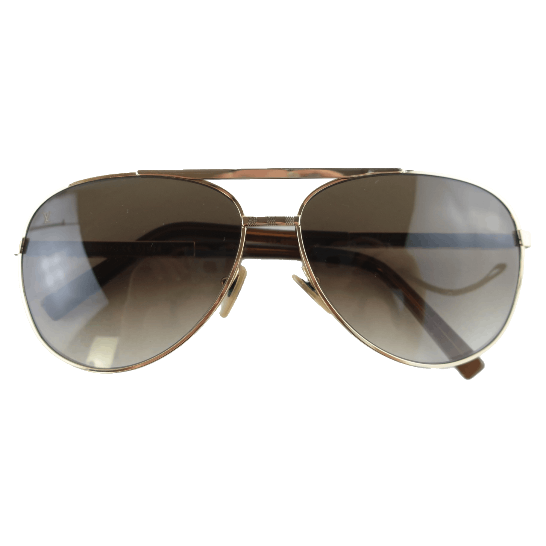 Louis Vuitton Louis Vuitton Goldtone Monogram Attitude Pilote Size ONE SIZE - 1 Thumbnail
