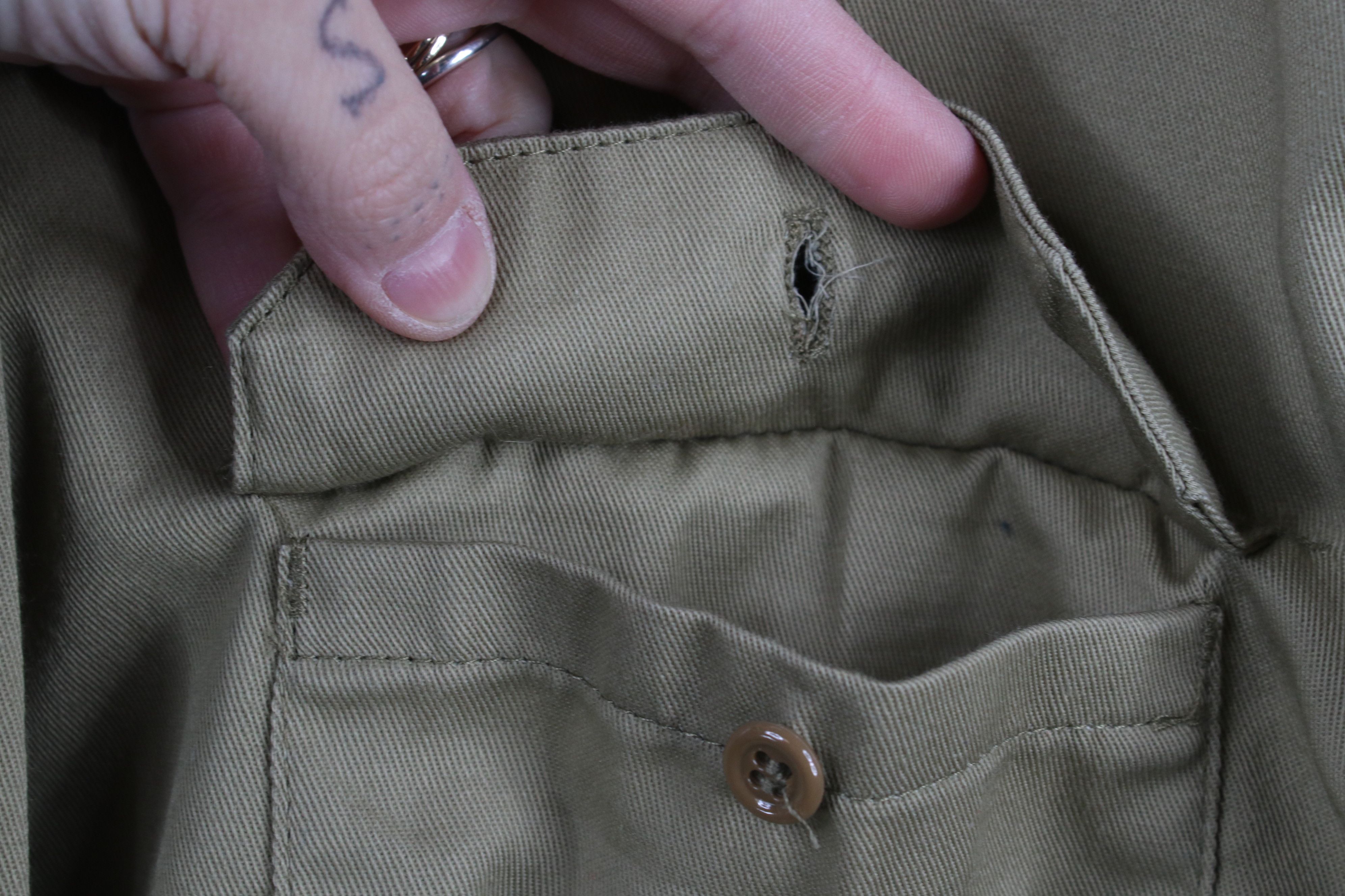 Vintage Vintage 70s Big Mac Workwear Mechanic Button Shirt Beige USA Size US M / EU 48-50 / 2 - 5 Thumbnail