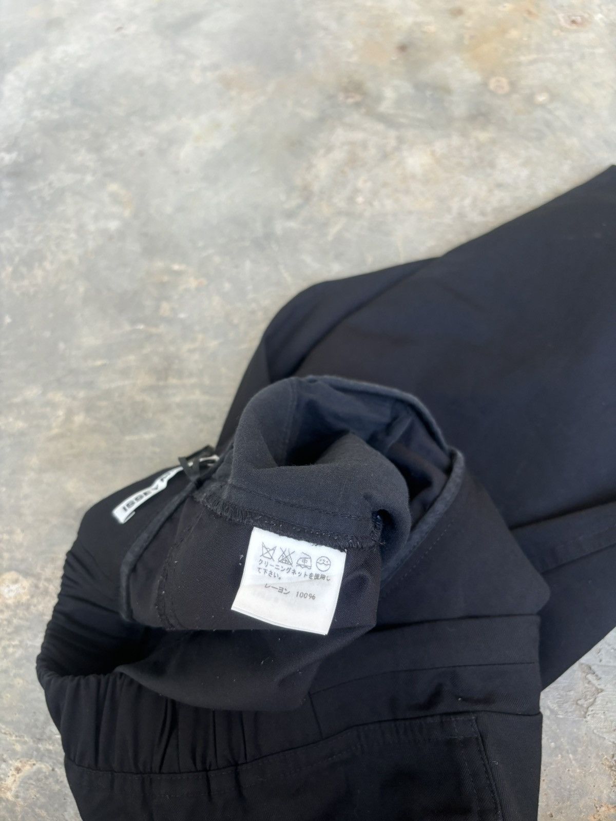 Issey Miyake Issey Miyake Black Pants Size 2 Size 27" / US 4 / IT 40 - 10 Thumbnail