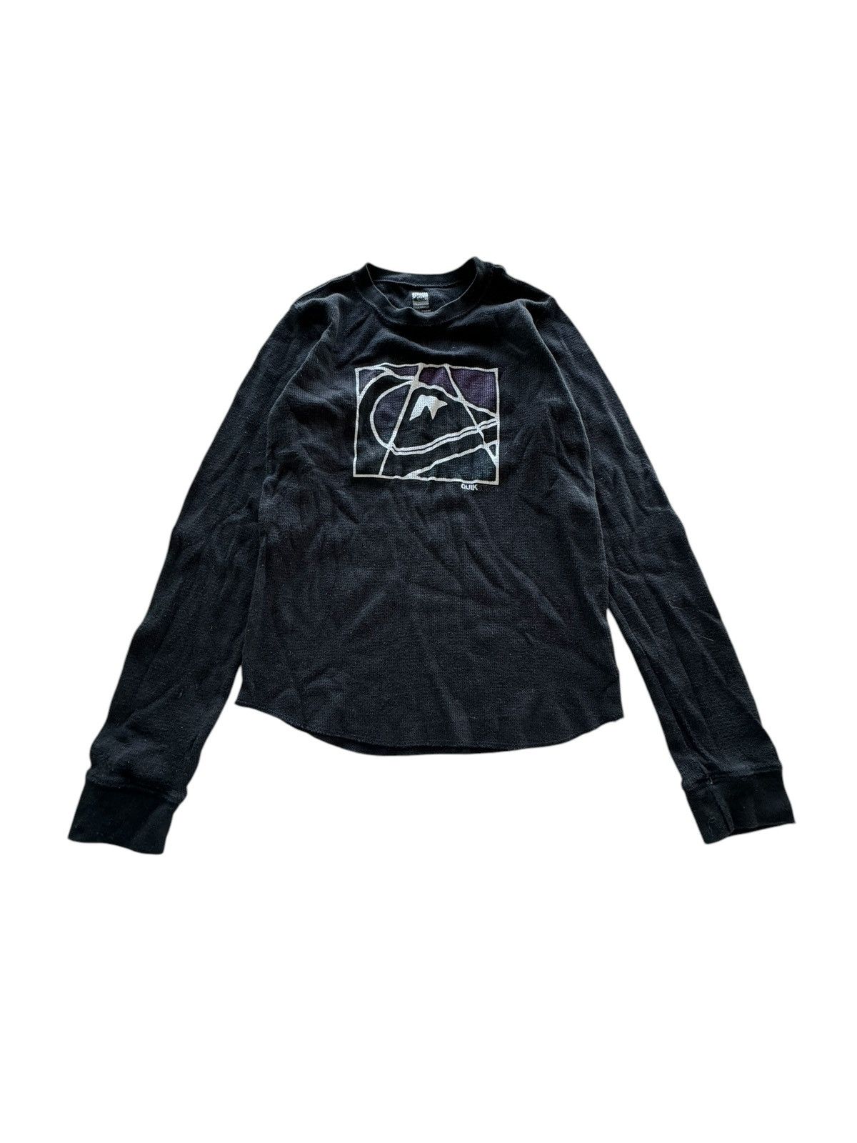 Quiksilver Quiksilver Long Sleeve Thermal Graphic Print Logo T-Shirt Size M / US 6-8 / IT 42-44 - 1 Thumbnail