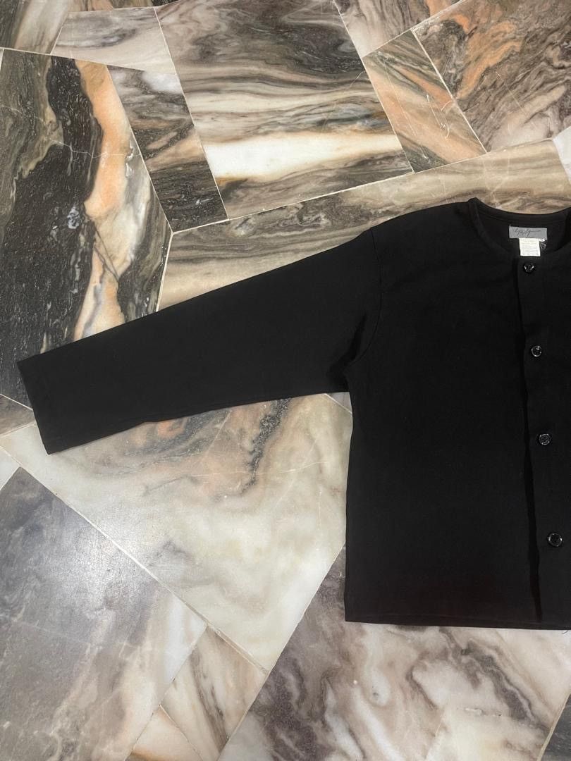Yohji Yamamoto Yohji Yamamoto Pour Homme Full Black Casual Jacket Size US M / EU 48-50 / 2 - 3 Thumbnail