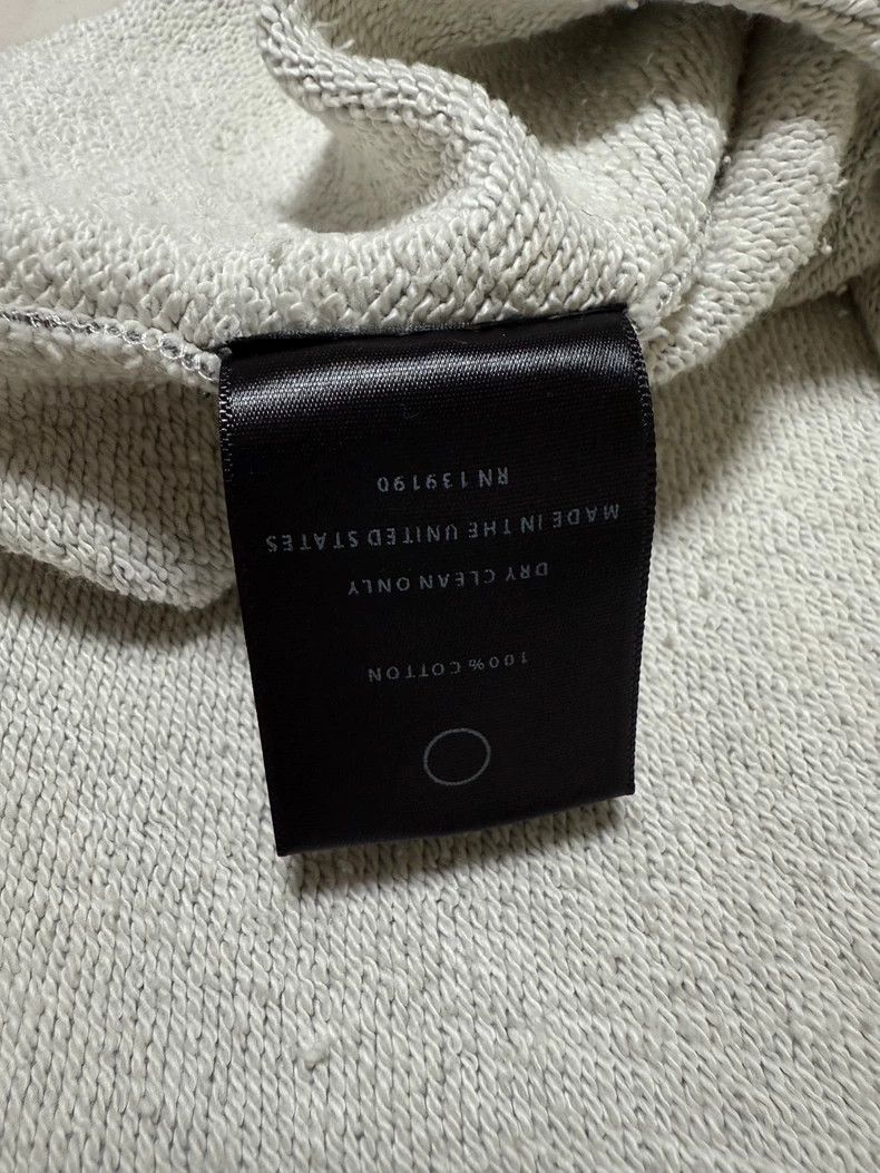 Fear of God Fear of God Snowflake gray cropped sleeves Size US XL / EU 56 / 4 - 5 Thumbnail