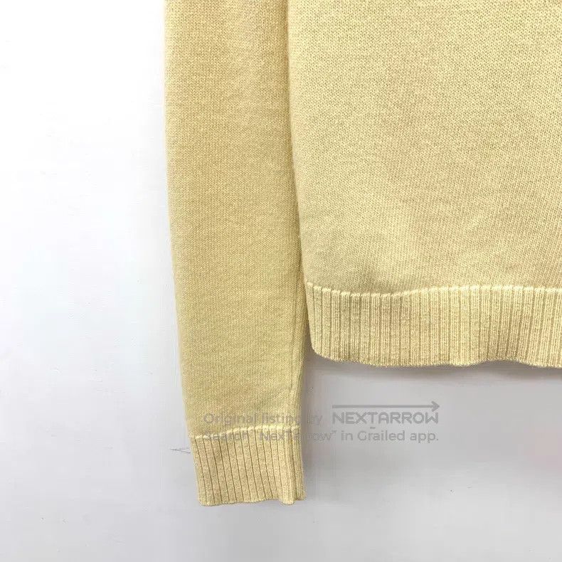 Loewe Loewe Yellow logo embroidery, wool round-neck long-sleeve Size XS / US 0-2 / IT 36-38 - 4 Thumbnail