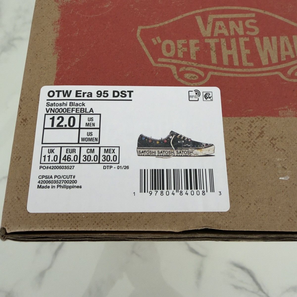 Satoshi Nakamoto × Vans Satoshi Nakamoto Vans US 12 🚫READ DESCRIPTION🚫 Size US 12 / EU 45 - 10 Thumbnail