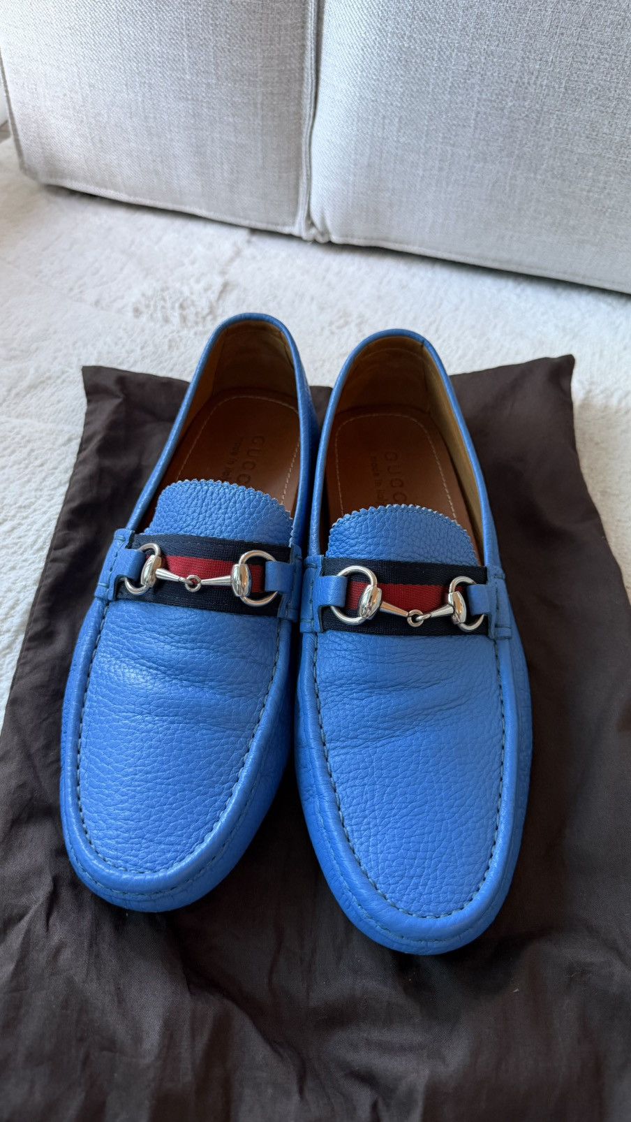 Gucci Gucci driving shoe mint condition Size US 8 / EU 41 - 2 Thumbnail