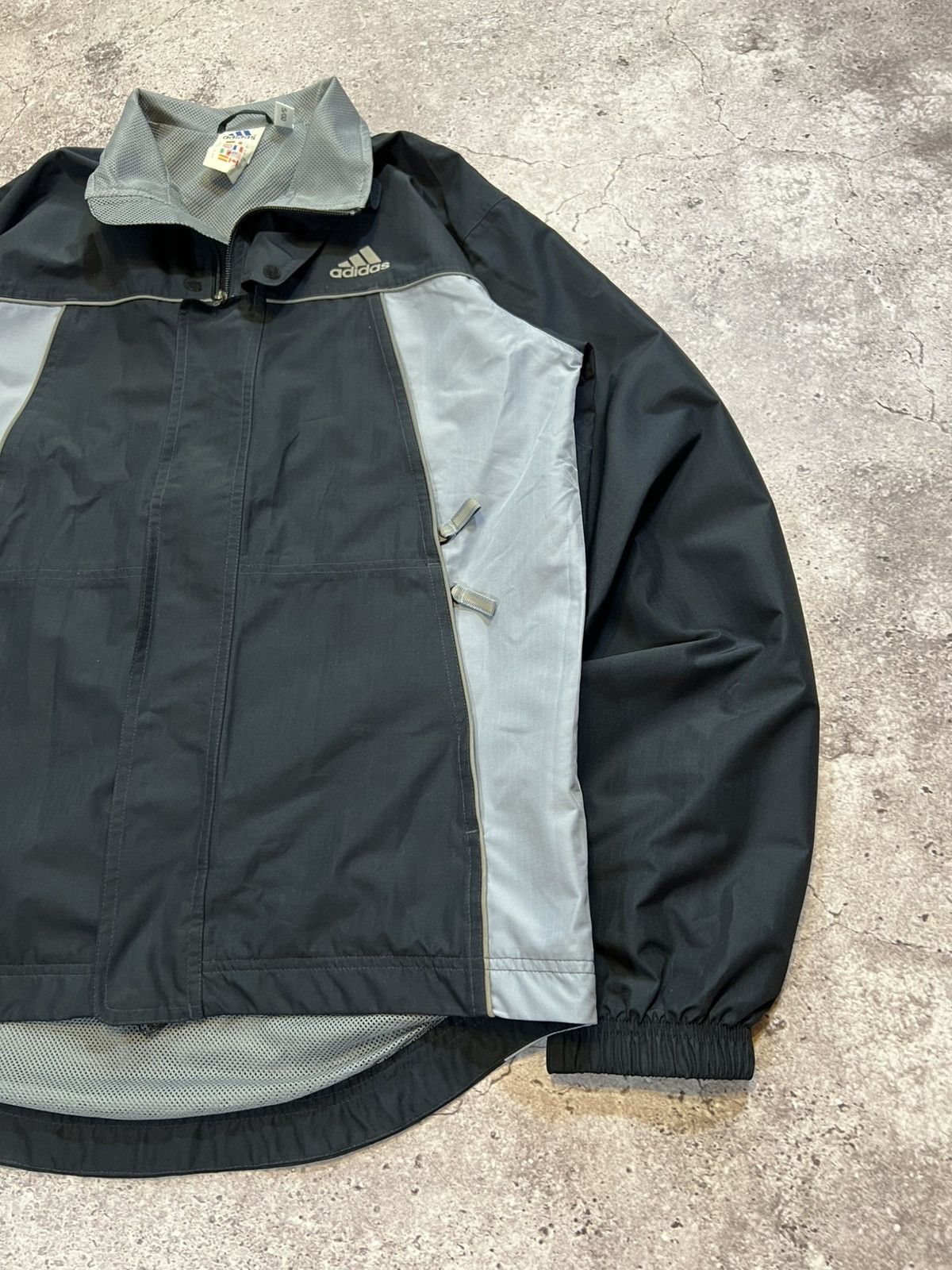 Adidas Vintage Adidas equipment Track jacket Nylon Drill Y2K Size US S / EU 44-46 / 1 - 6 Thumbnail