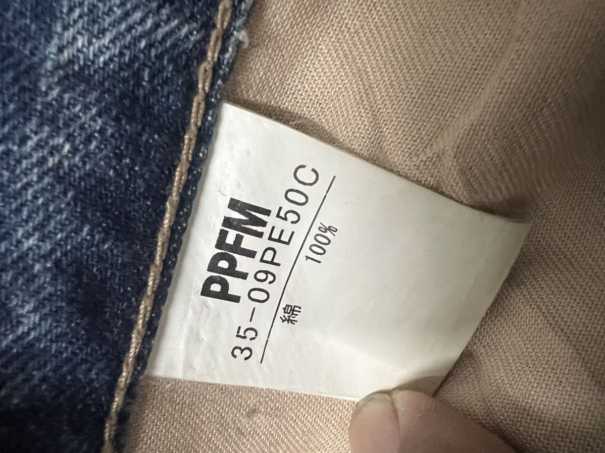 PPFM × Seditionaries PPFM BLUE DENIM JEAN DOUBLE WAIST ZIPPER Size US 34 / EU 50 - 15 Thumbnail