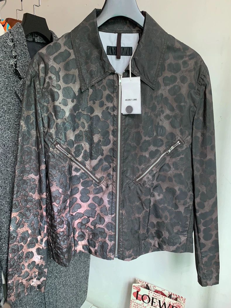 Helmut Lang HELMUT LANG A leopard print nightclub style jacket Size US M / EU 48-50 / 2 - 1 Thumbnail