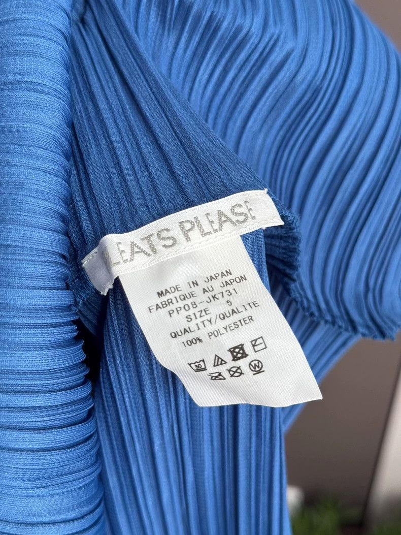 Issey Miyake Issey Miyake size:5 Blue cut vest top Size M / US 6-8 / IT 42-44 - 3 Thumbnail