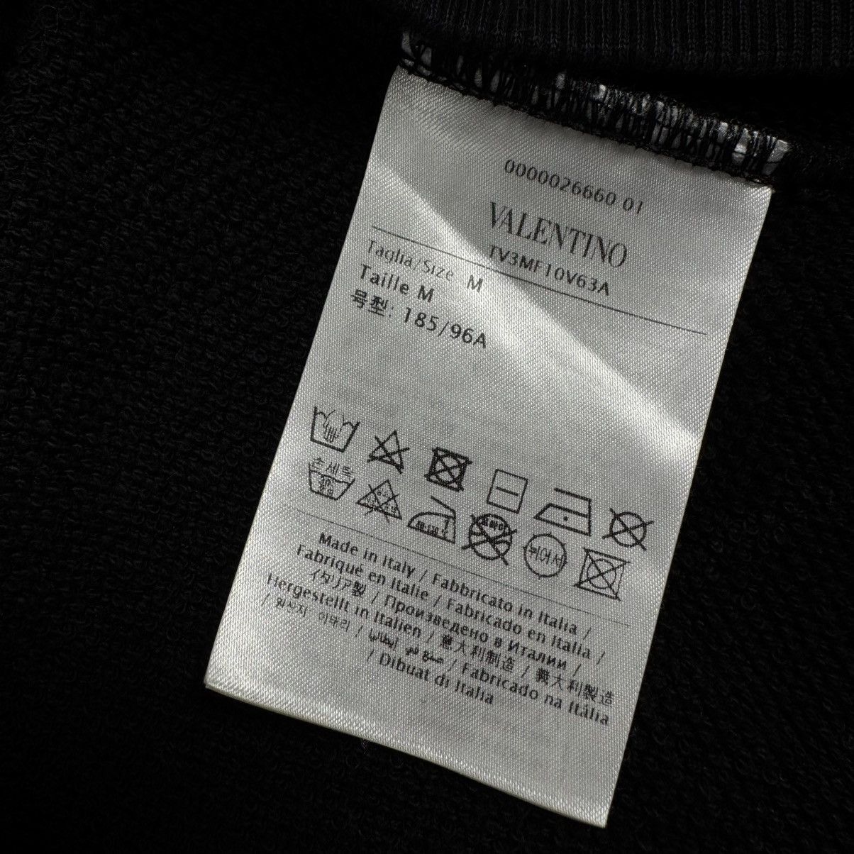 Valentino Valentino VLTN Star Jersey Sweatshirt Size US M / EU 48-50 / 2 - 8 Thumbnail