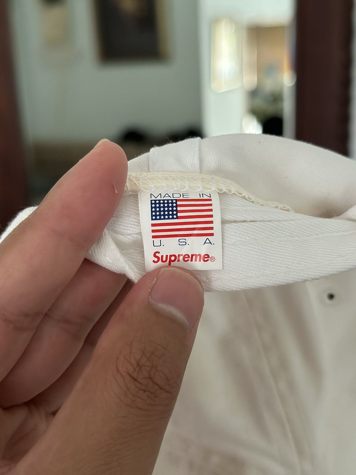 Supreme Supreme SS19 Raised Logo 6 Panel Hat Size ONE SIZE - 4 Thumbnail