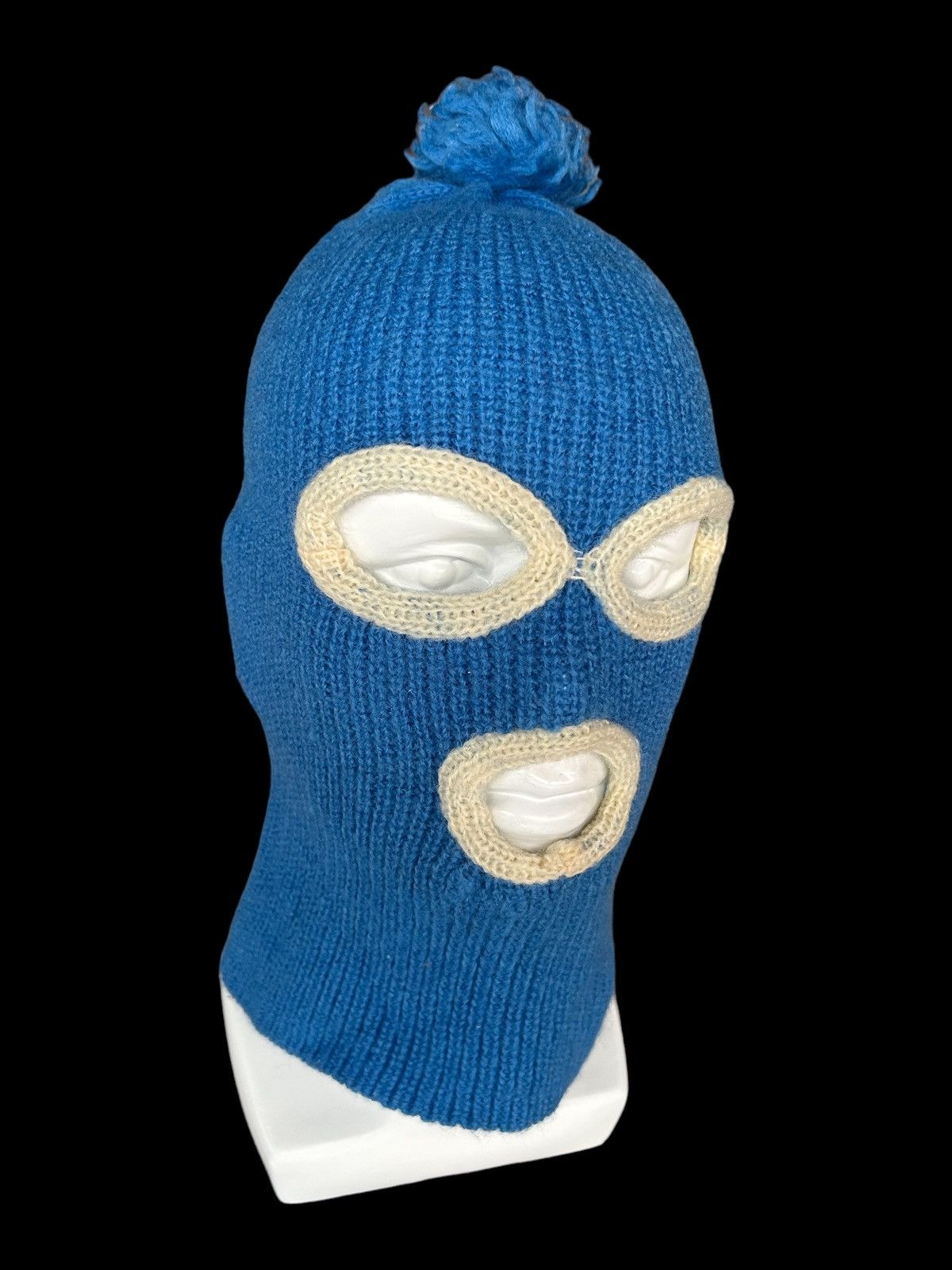 Japanese Brand × Kapital × Vintage Balaclava Masked Knitted Beanie Rare ☠️ Size ONE SIZE - 1 Thumbnail