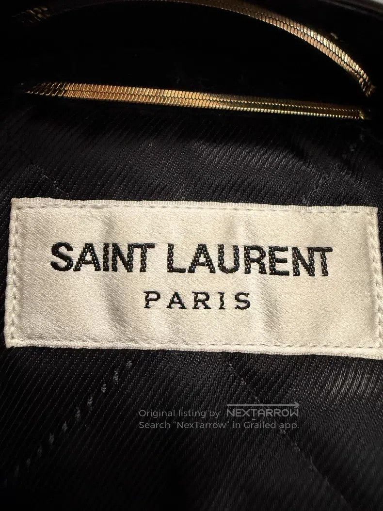 Saint Laurent Paris Saint Laurent Paris universal size Crystal Beaded Puffer Co Size US M / EU 48-50 / 2 - 3 Thumbnail