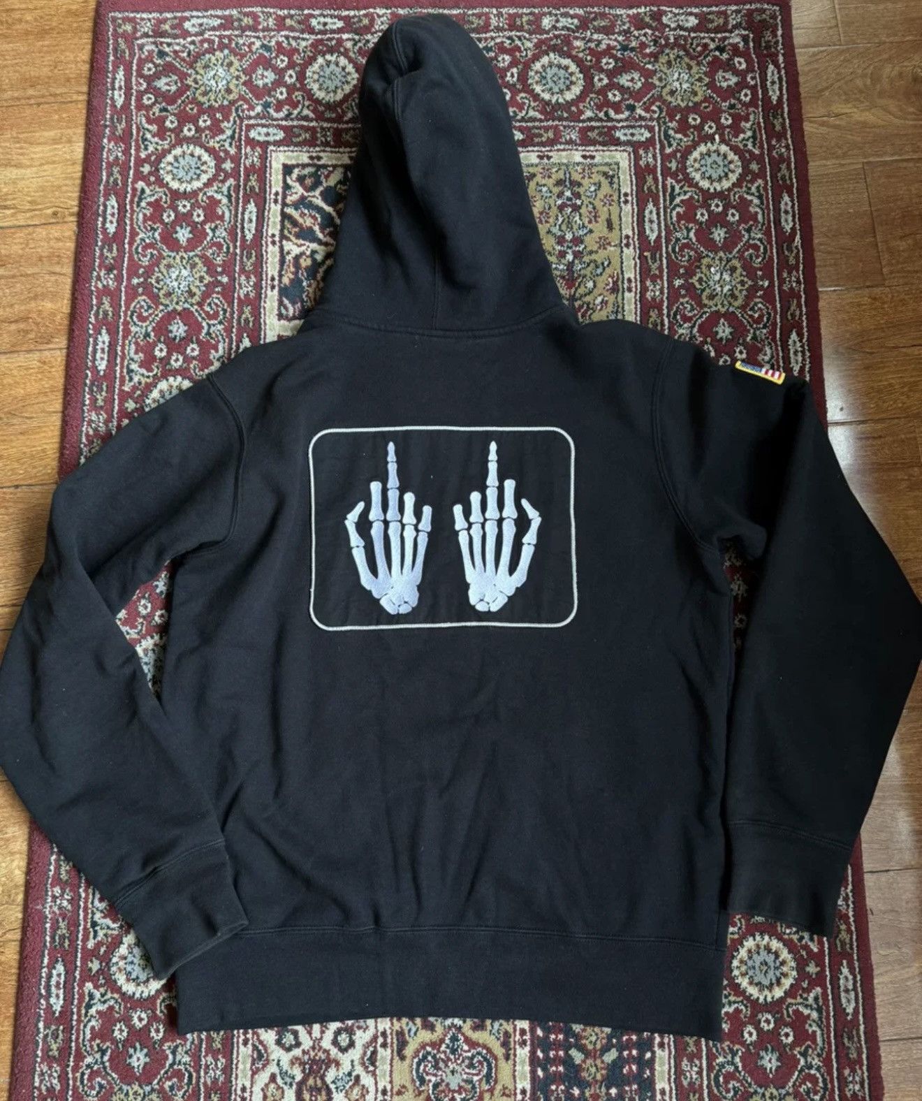 Hysteric Glamour × Supreme Supreme hysteric Glamour patches zip up sweatshirt hoodie Size US M / EU 48-50 / 2 - 2 Thumbnail