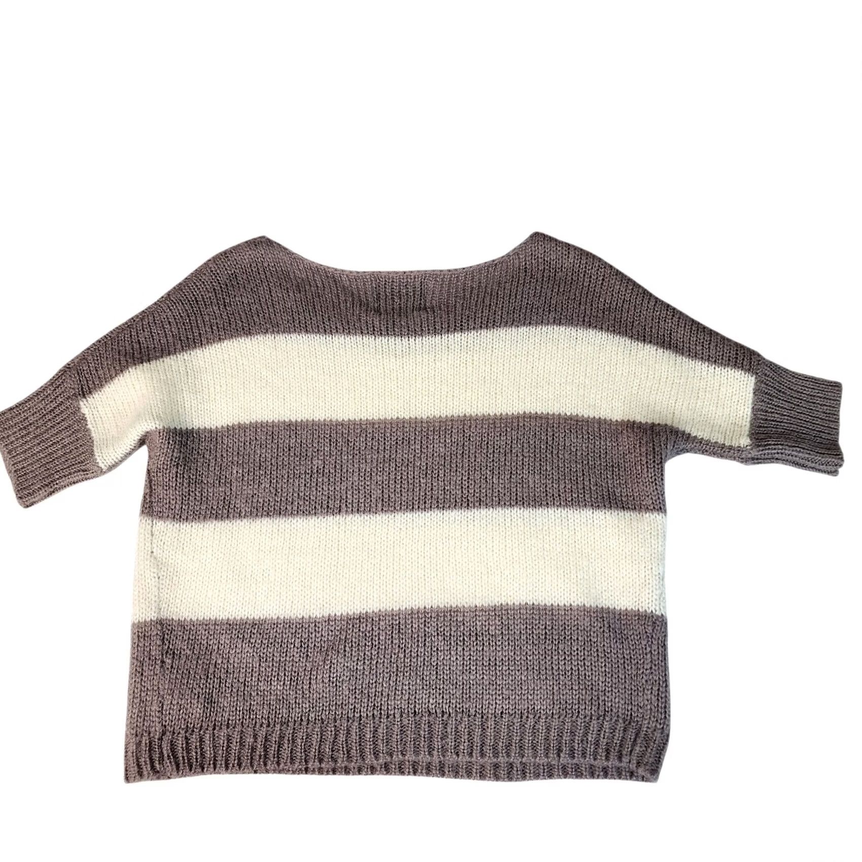 American Eagle Outfitters VINTAGE American Eagle Outfitters Women's Striped Knit Sweater M Size M / US 6-8 / IT 42-44 - 8 Thumbnail