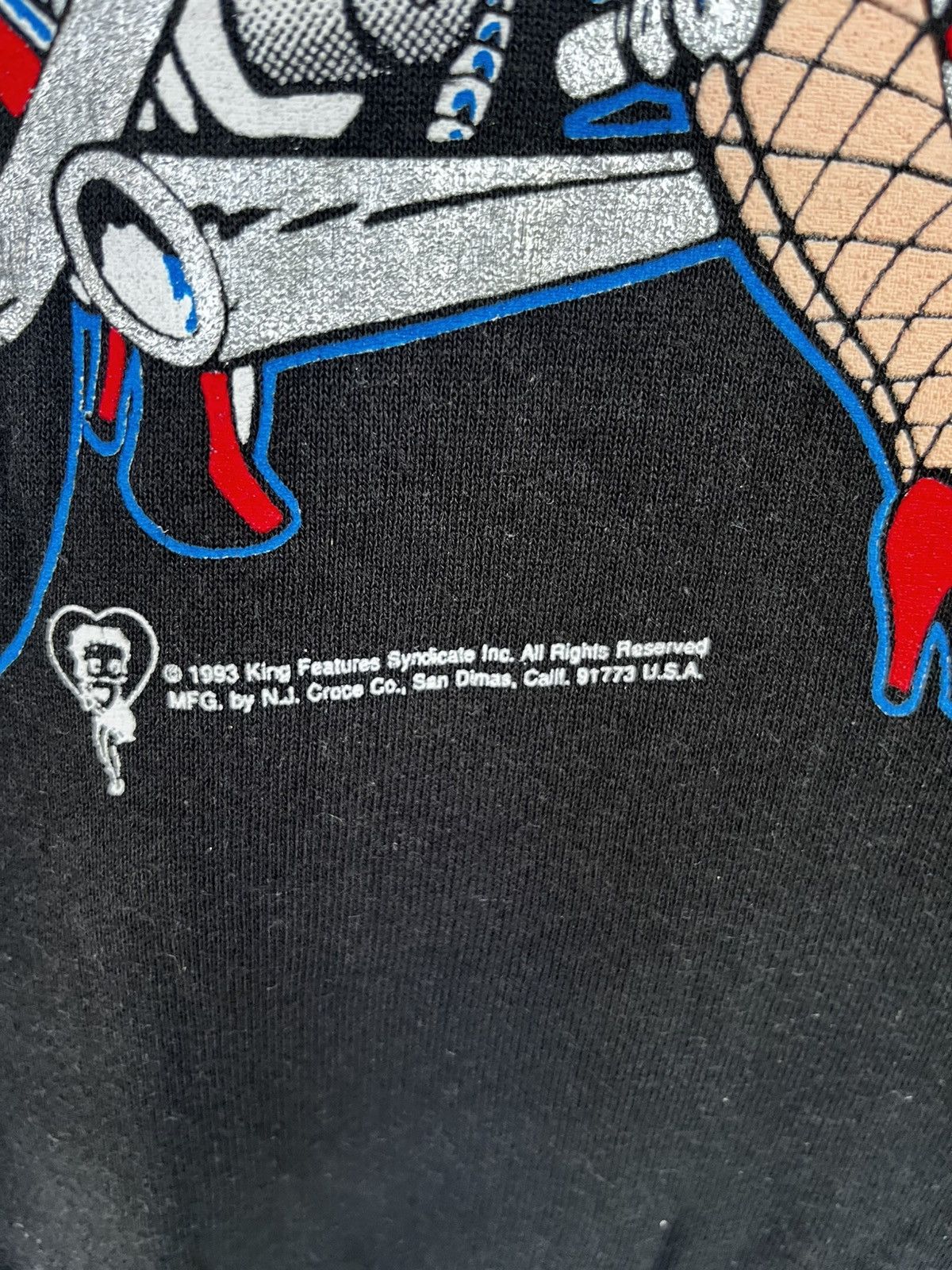 Vintage Vintage 1993 Betty Boop X Harley Davidson Sweatshirt Size US L / EU 52-54 / 3 - 4 Thumbnail