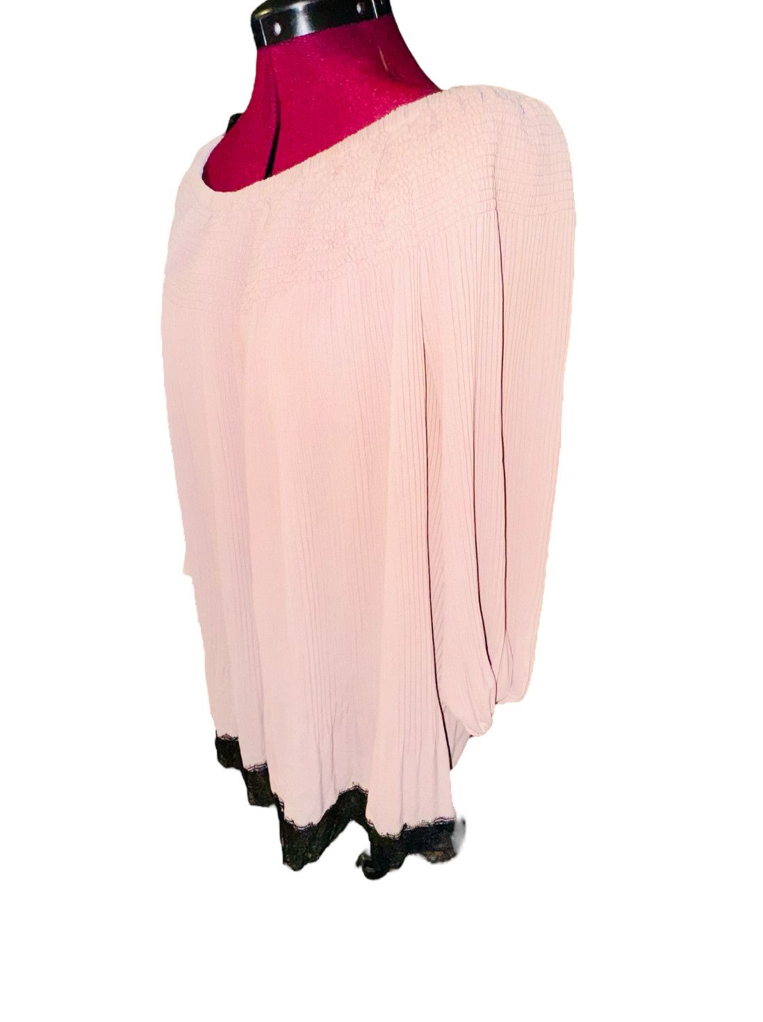 Other Gorgeous Pleated Plus Size Blouse 3X Size 3XL / US 20-22 - 6 Thumbnail