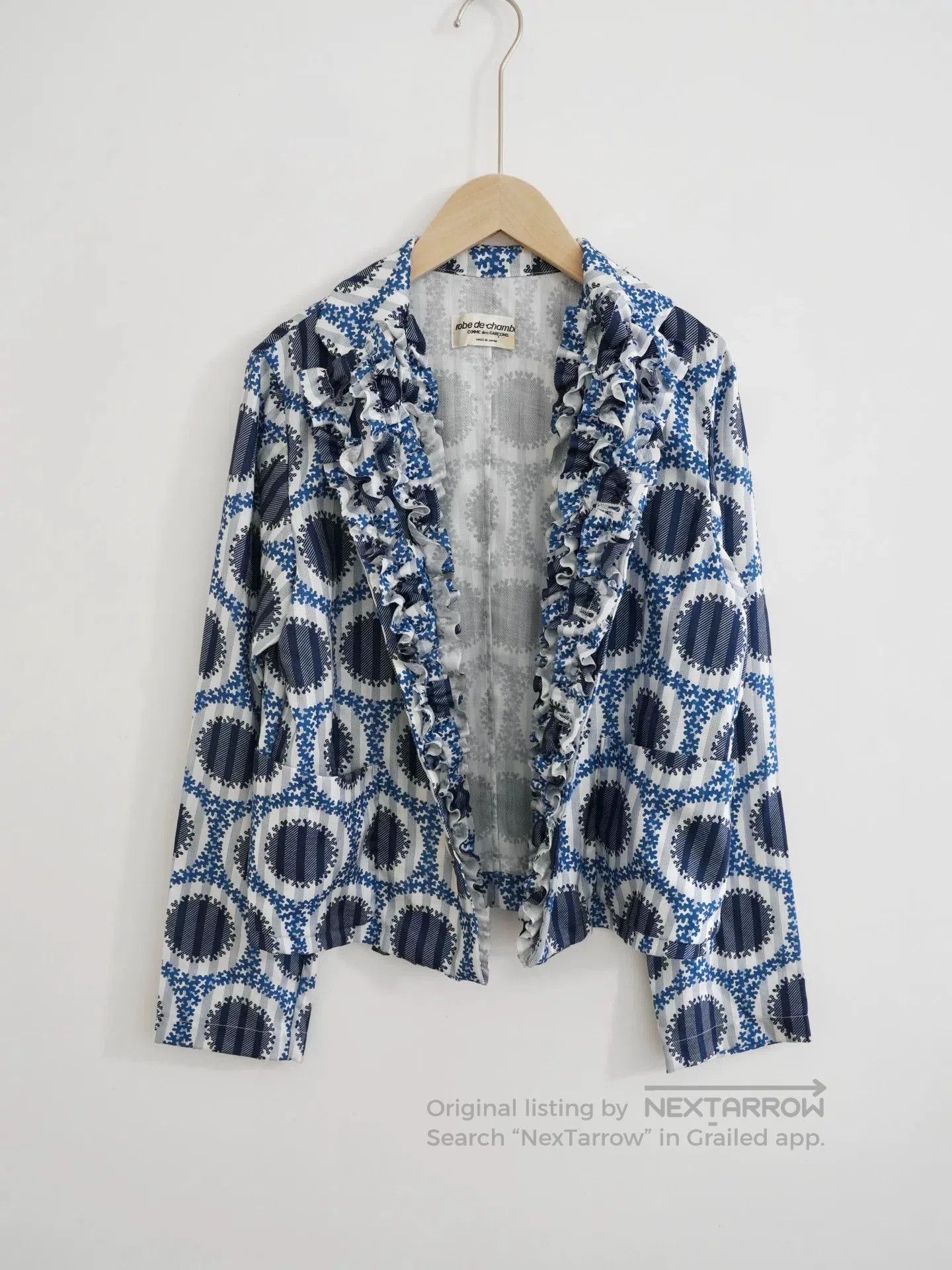 Comme des Garcons layered ruffle collar blouse. Size S / US 4 / IT 40 - 1 Thumbnail