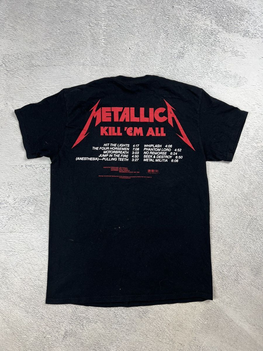 Band Tees Vintage Metallica Kill em All tour M size Size US M / EU 48-50 / 2 - 2 Thumbnail
