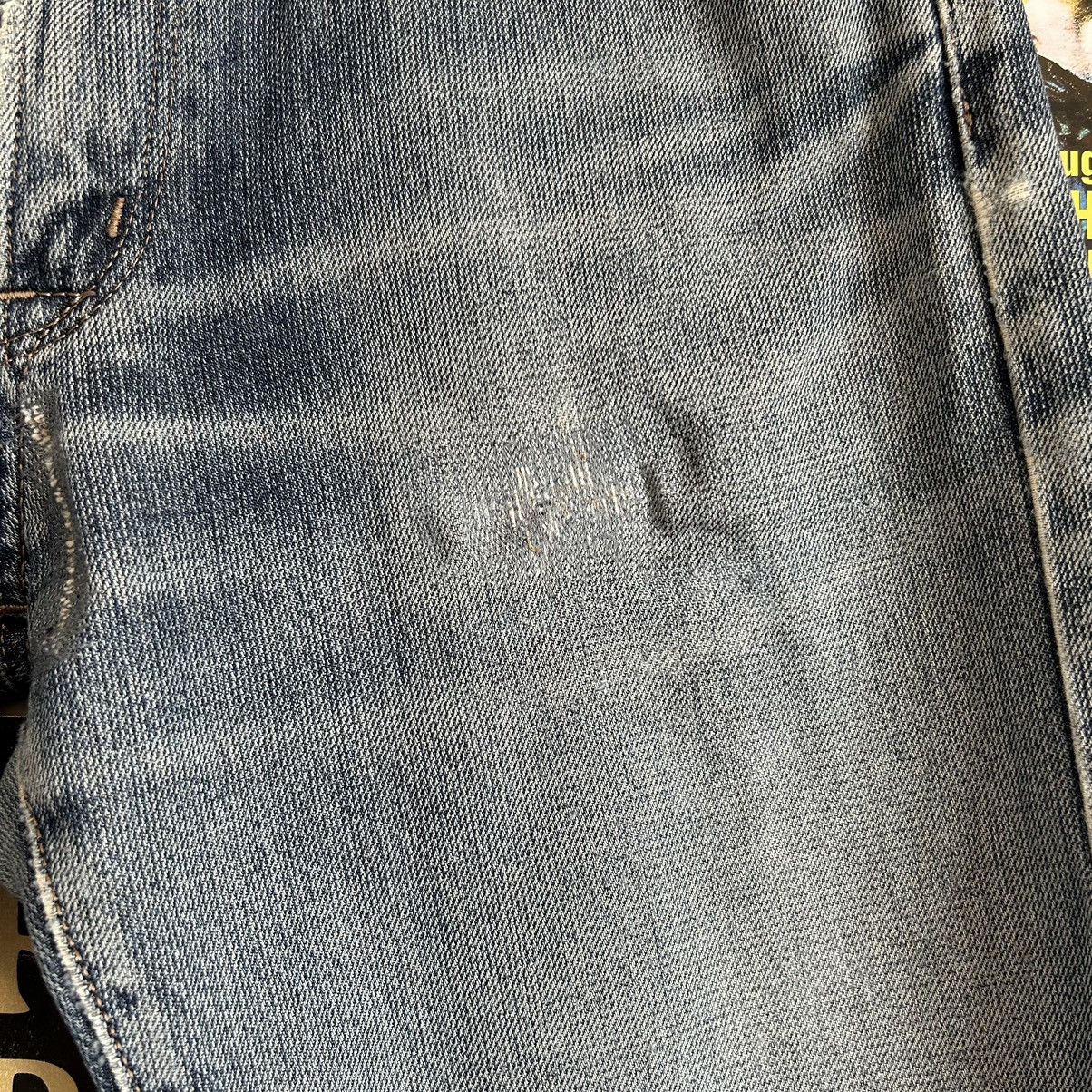 Edwin Vintage Function Edwin EZ502 Washed Blue Distressed Denim Size US 32 / EU 48 - 4 Thumbnail