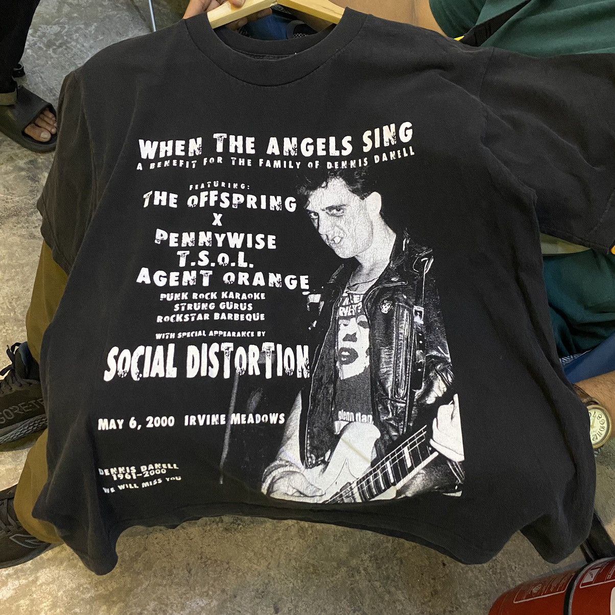 Band Tees × Vintage Vintage Social Distortion Band Tshirt Size US L / EU 52-54 / 3 - 1 Thumbnail