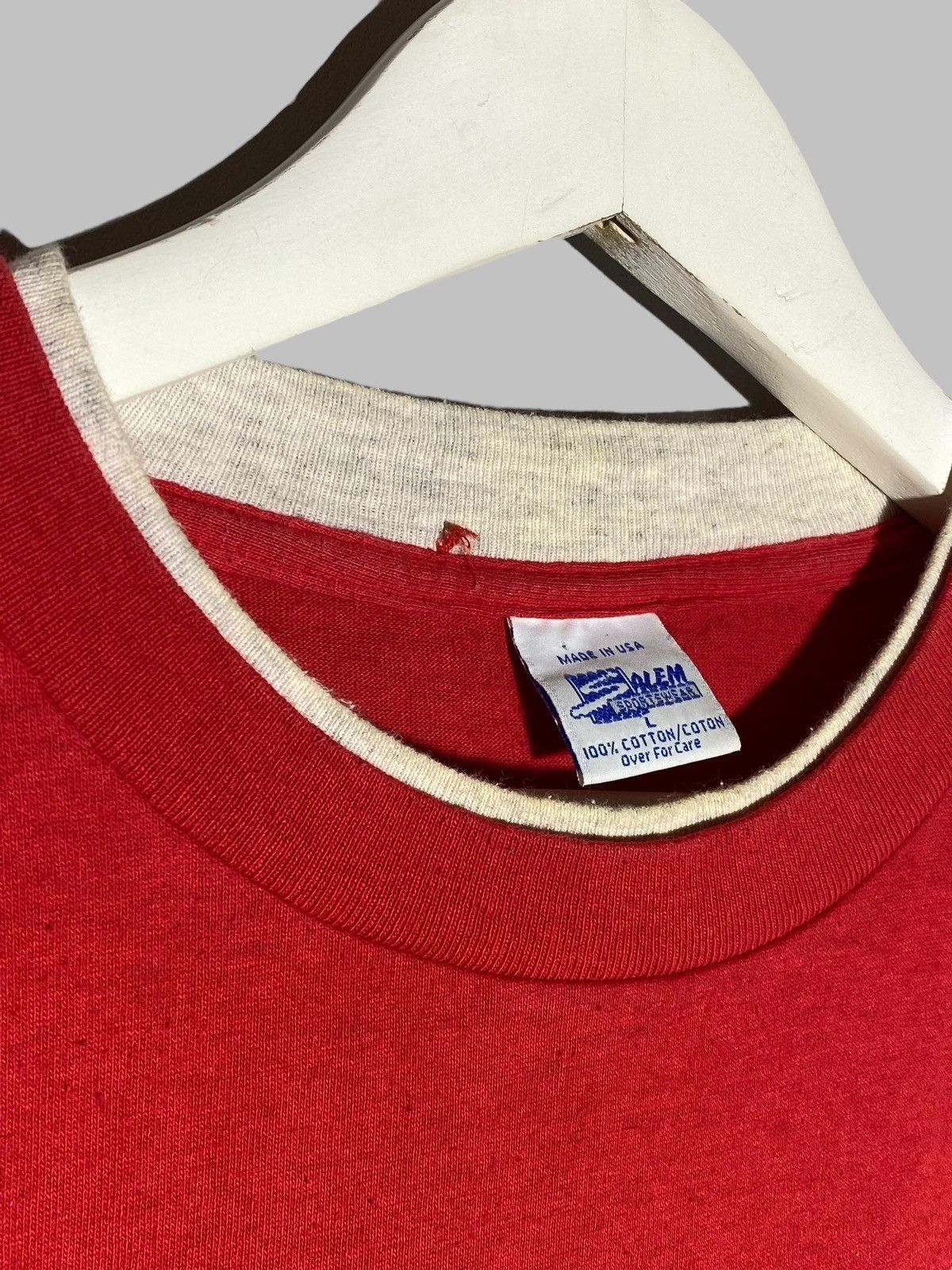 NBA Chicago Bulls Salem Sportswear T-Shirt VTG 90s NBA Logo Size US L / EU 52-54 / 3 - 13 Thumbnail