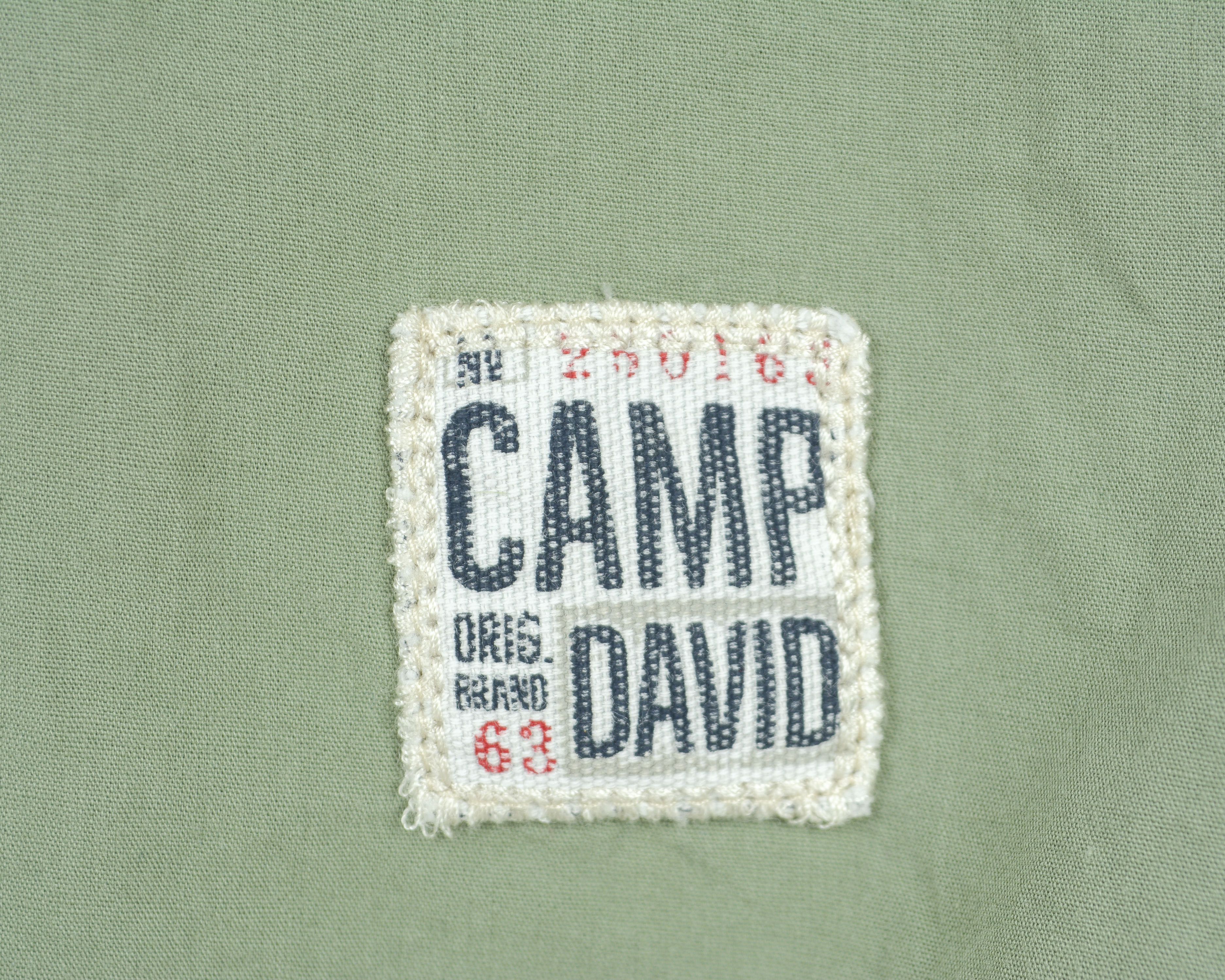 Camp David Shirt M Long Sleeve Regular Button up Mint Green Cotton Size US M / EU 48-50 / 2 - 3 Thumbnail