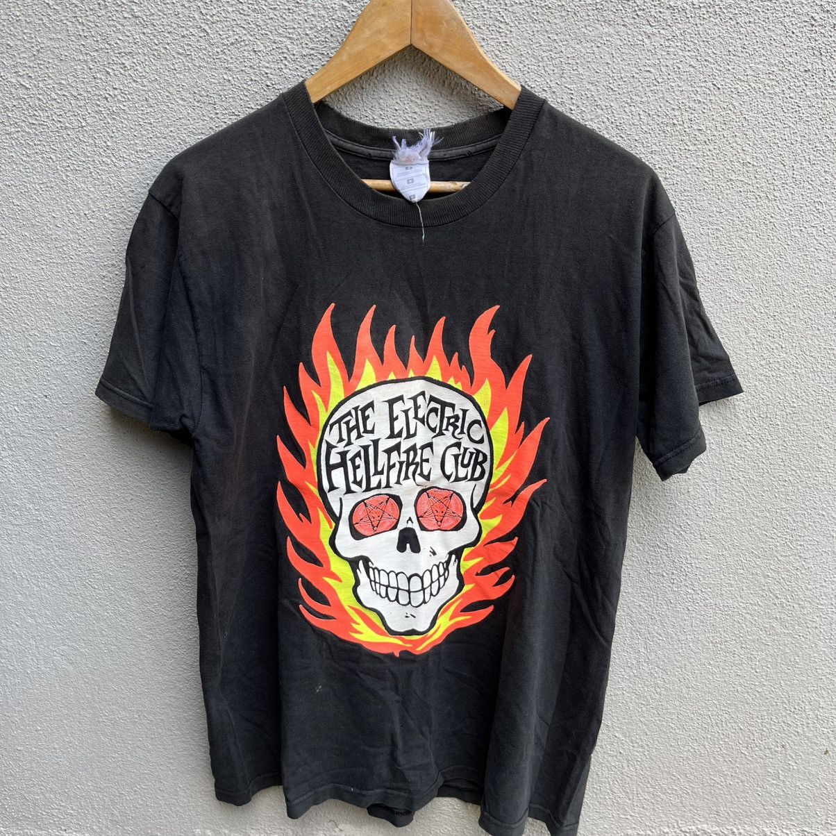 Band Tees Vintage rare 90s THE ELECTRIC HELLFIRE CLUB band tee Size US L / EU 52-54 / 3 - 2 Thumbnail