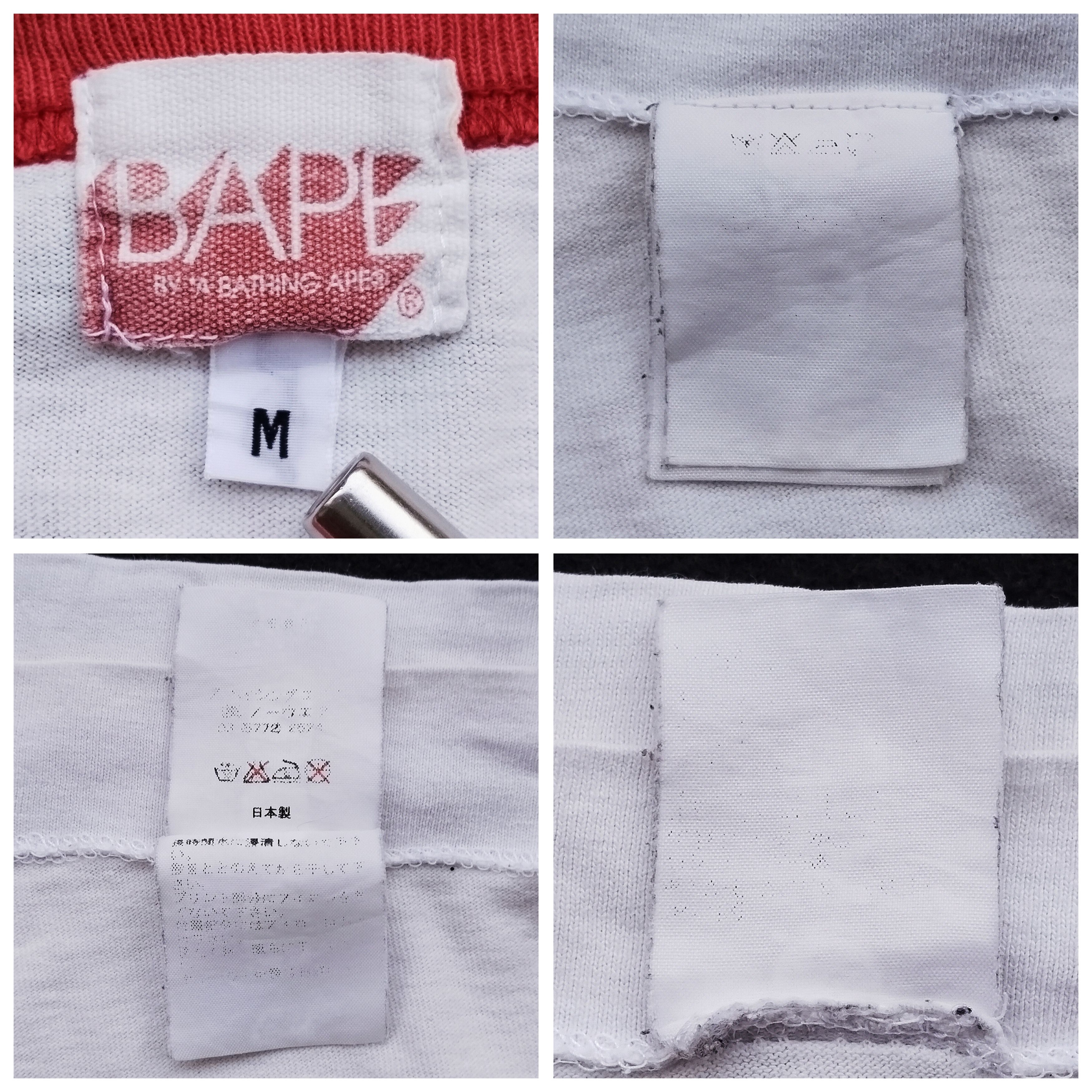 Bape Bape x Kaws Ringer Tee (2006) Size US M / EU 48-50 / 2 - 7 Thumbnail