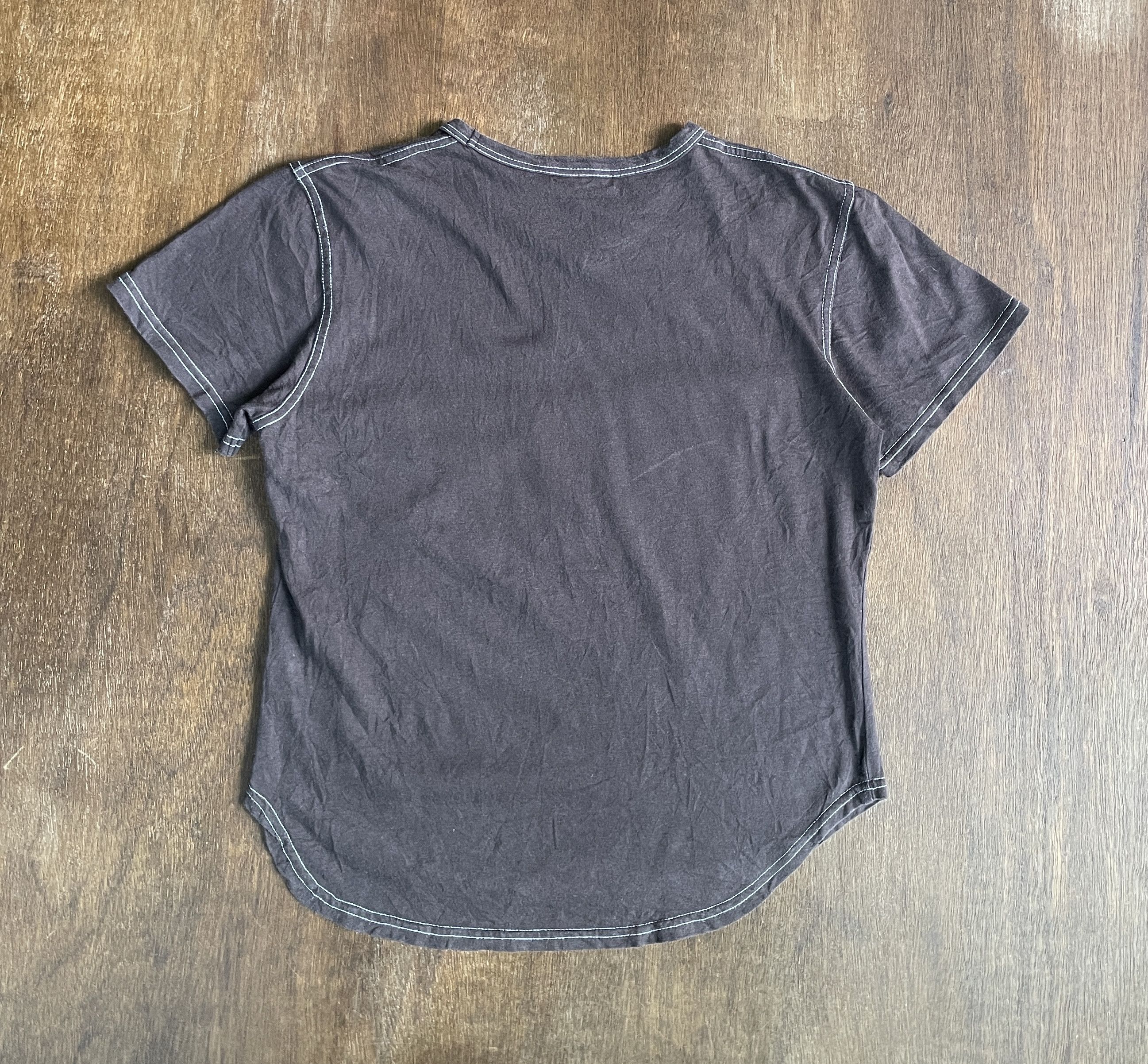 Y's Y’s Yohji Yamamoto V-Neck Short Sleeve Tops Size US S / EU 44-46 / 1 - 6 Thumbnail