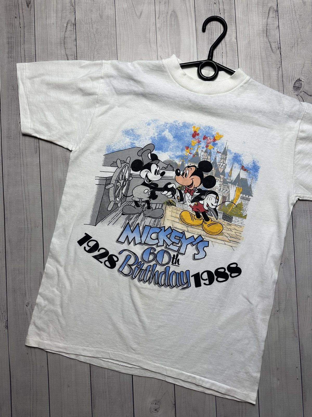 Cartoon Network × Vintage Vintage Mickey Mouse retro cartoon tee 1988 rare size S/M Size US M / EU 48-50 / 2 - 2 Thumbnail