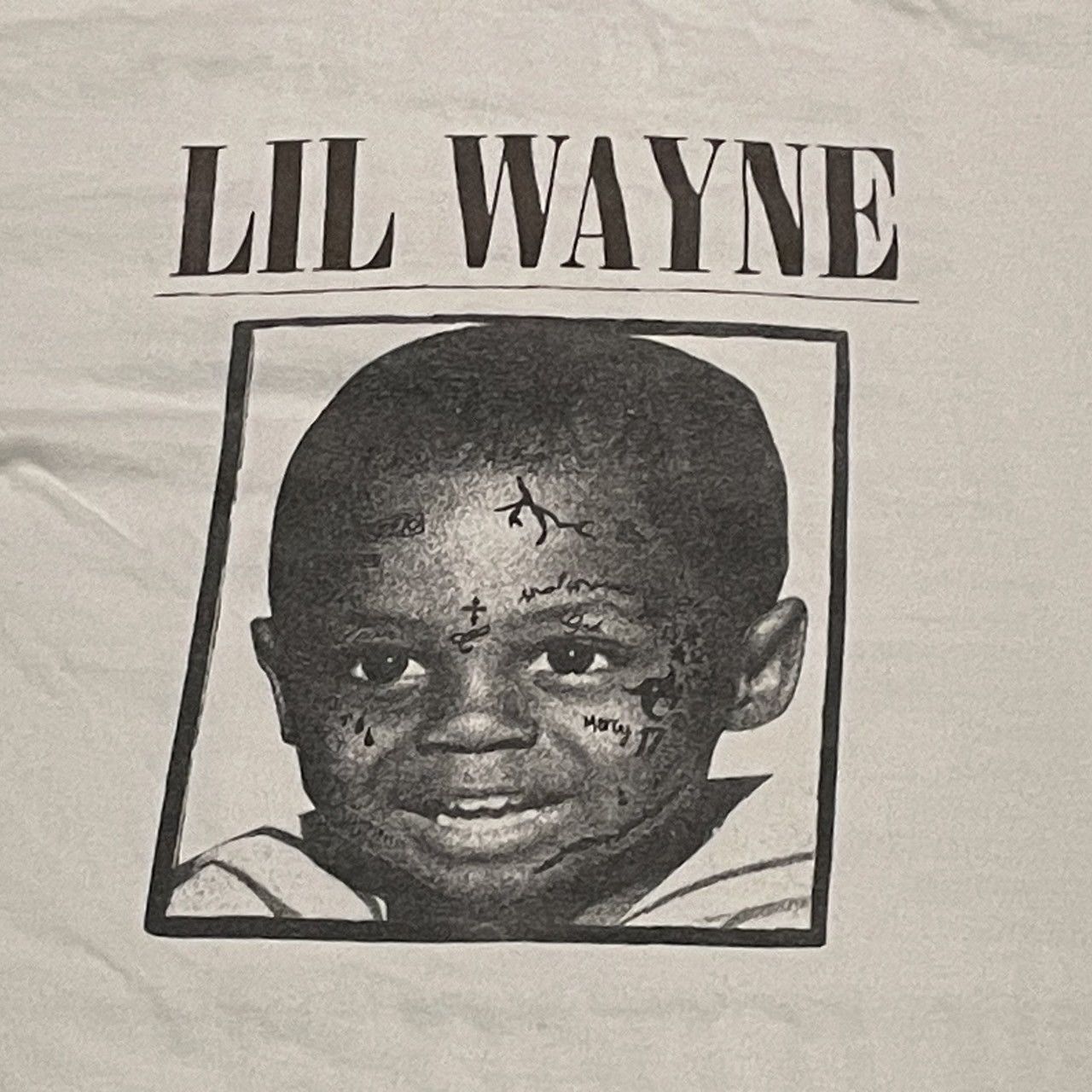 Lil Wayne × Rap Tees Rare Lil Wayne Hiphop Raptee Band Tee Size US S / EU 44-46 / 1 - 2 Thumbnail