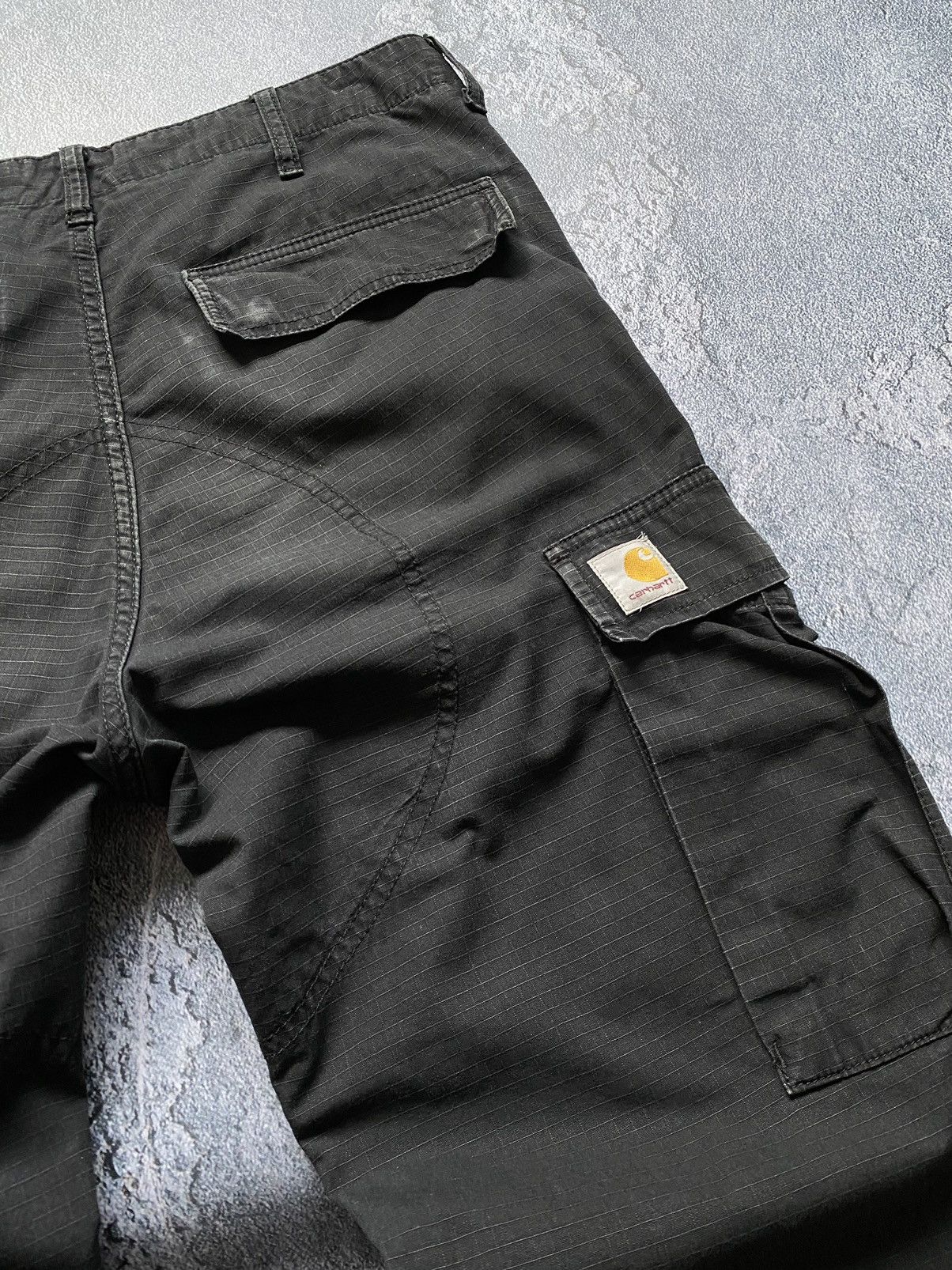 Carhartt × Vintage Carhartt Wip 31/32 Faded Cargo Pocket Logo Pants Trousers Size US 32 / EU 48 - 10 Thumbnail